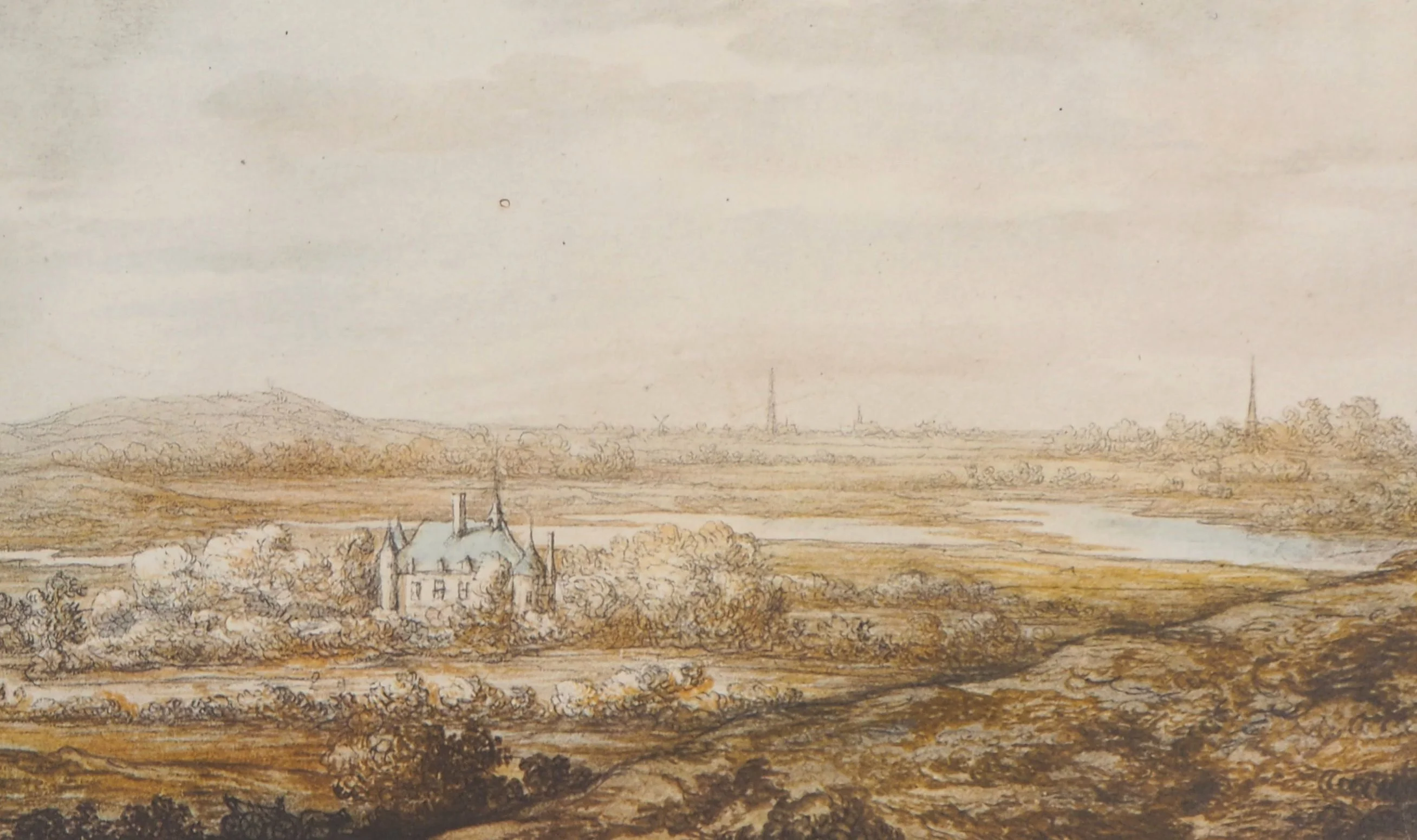 Aelbert CUYP : Vue d'une ville néerlandaise, Lithographie - Image 3