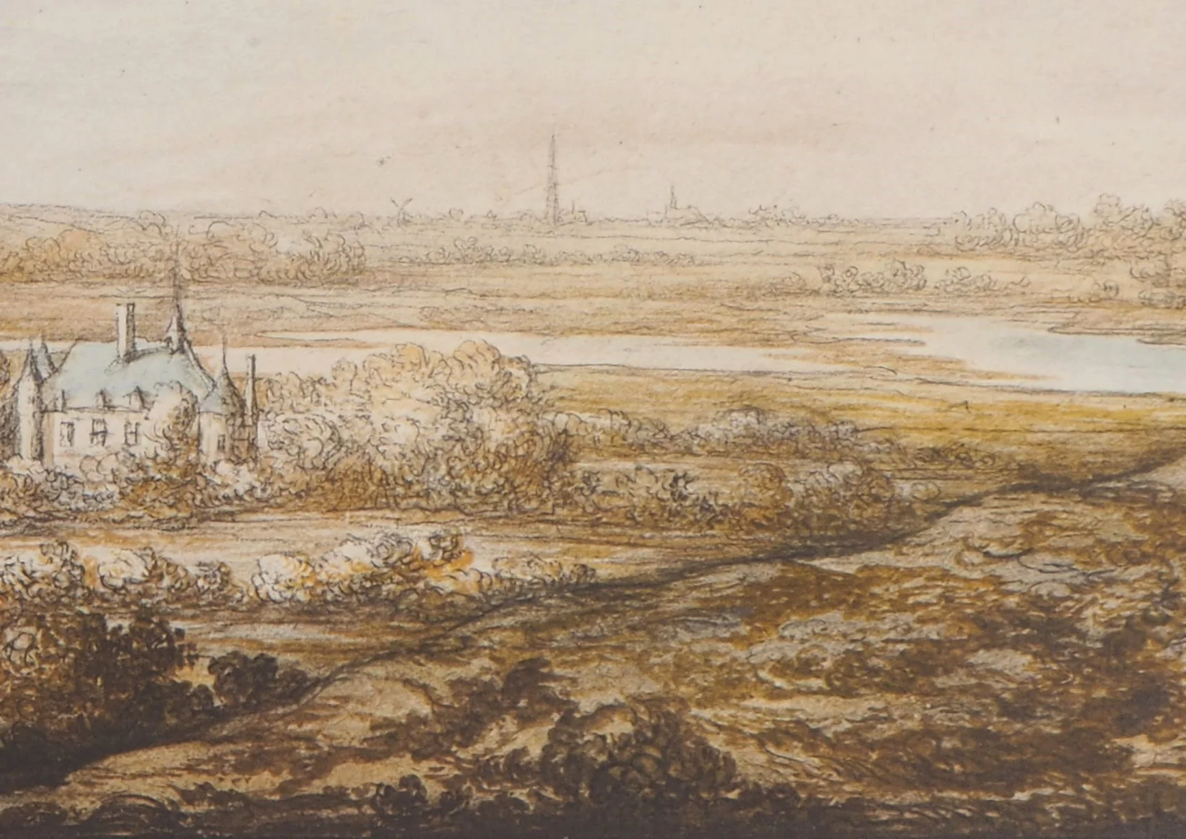Aelbert CUYP : Vue d'une ville néerlandaise, Lithographie - Image 4