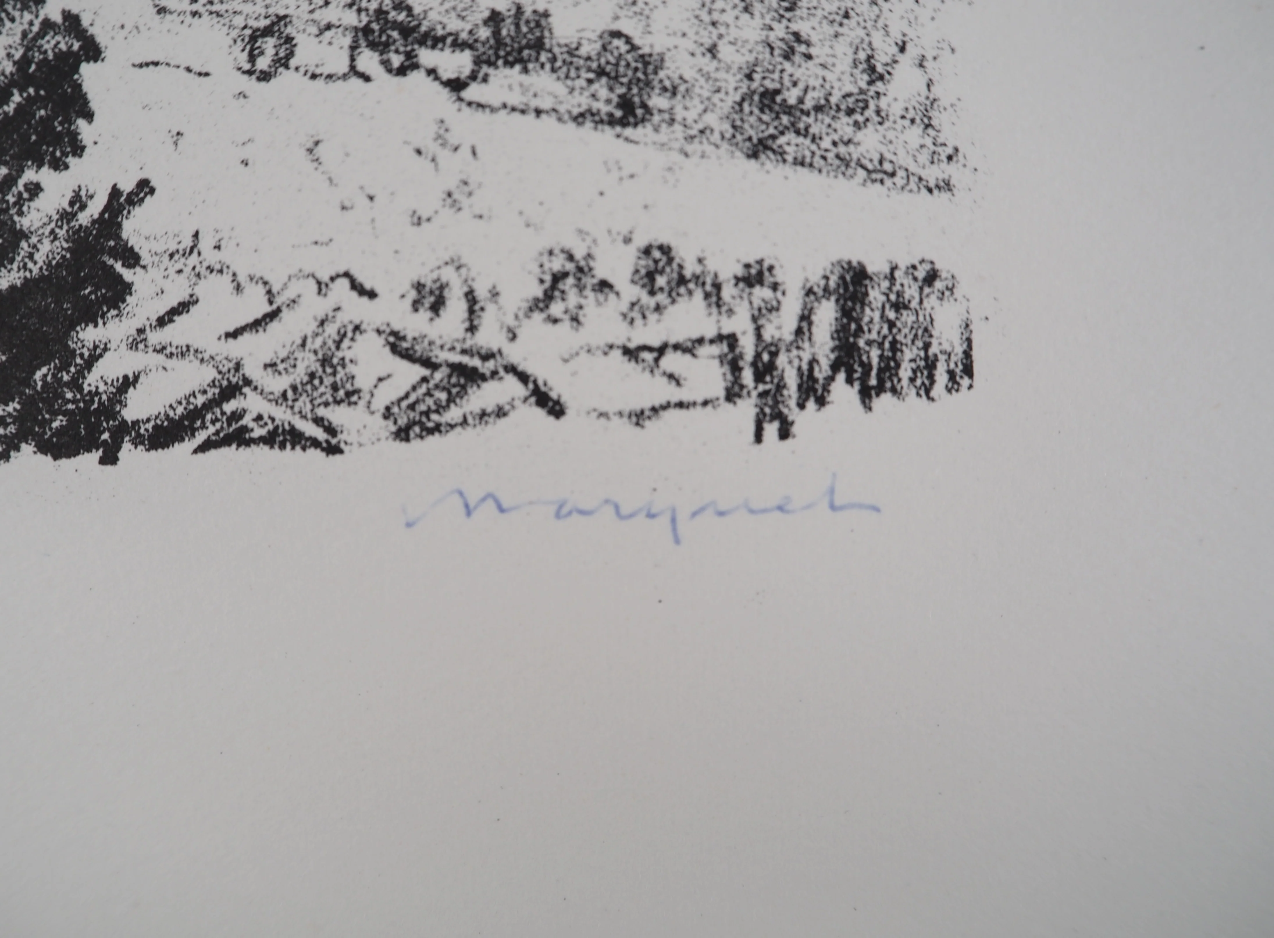 Albert MARQUET : Suisse, les Grisons, Lithographie originale signée - Image 3