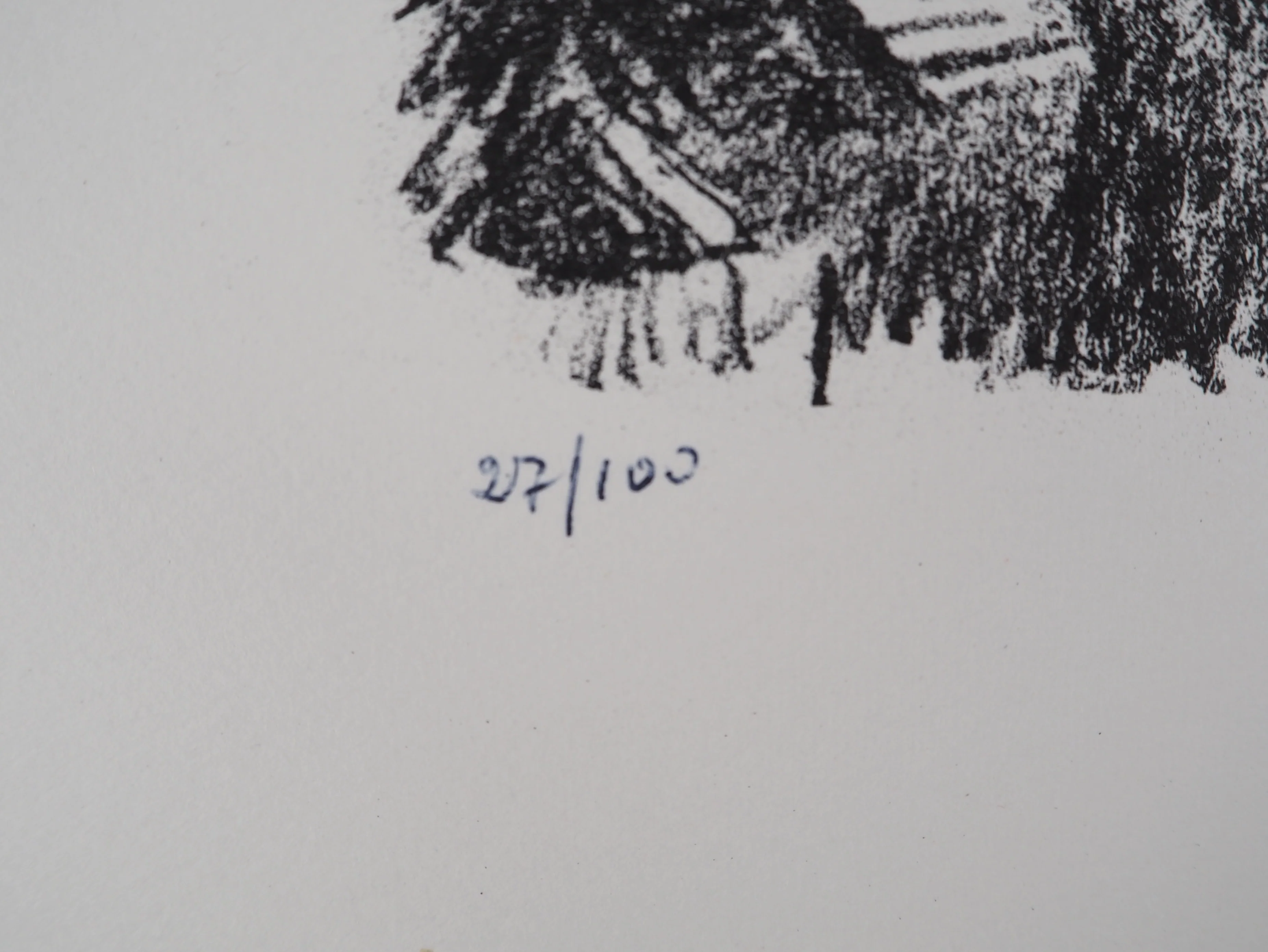 Albert MARQUET : Suisse, les Grisons, Lithographie originale signée - Image 7