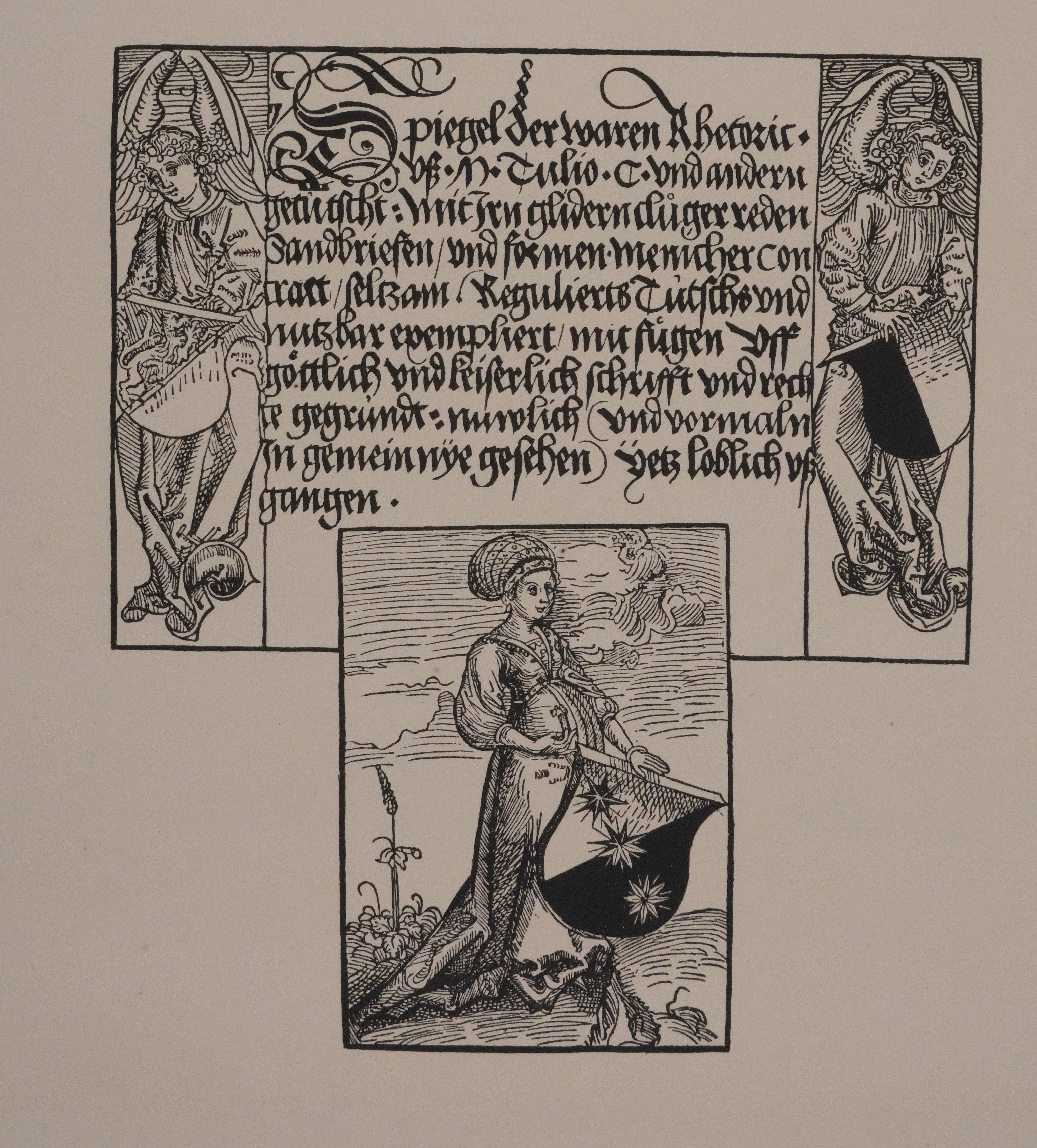Albrecht DURER : La véritable rhétorique, Gravure - Image 2