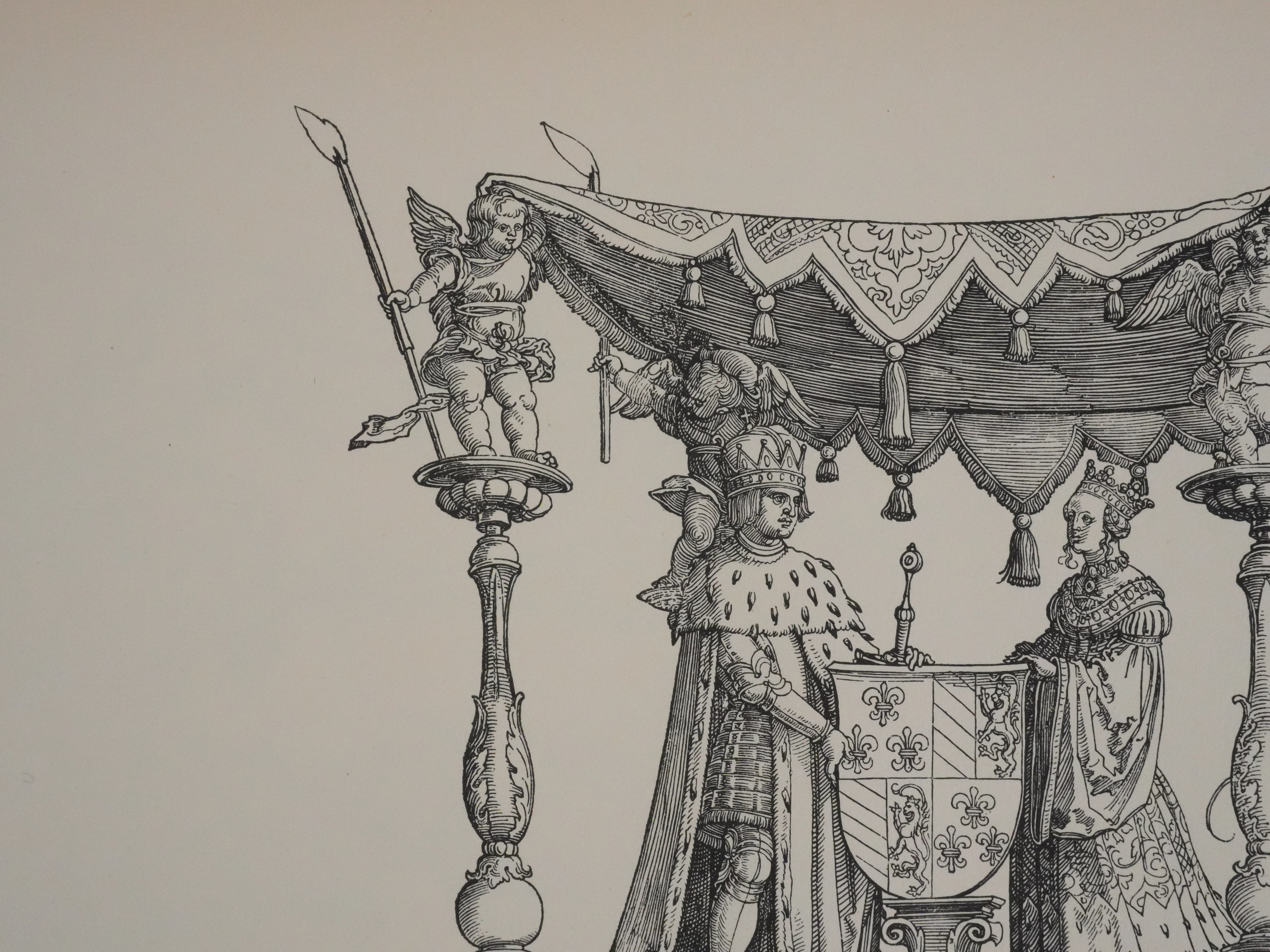 Albrecht DURER : Le triomphe de l'empereur Maximilien Ier, Gravure - Image 7