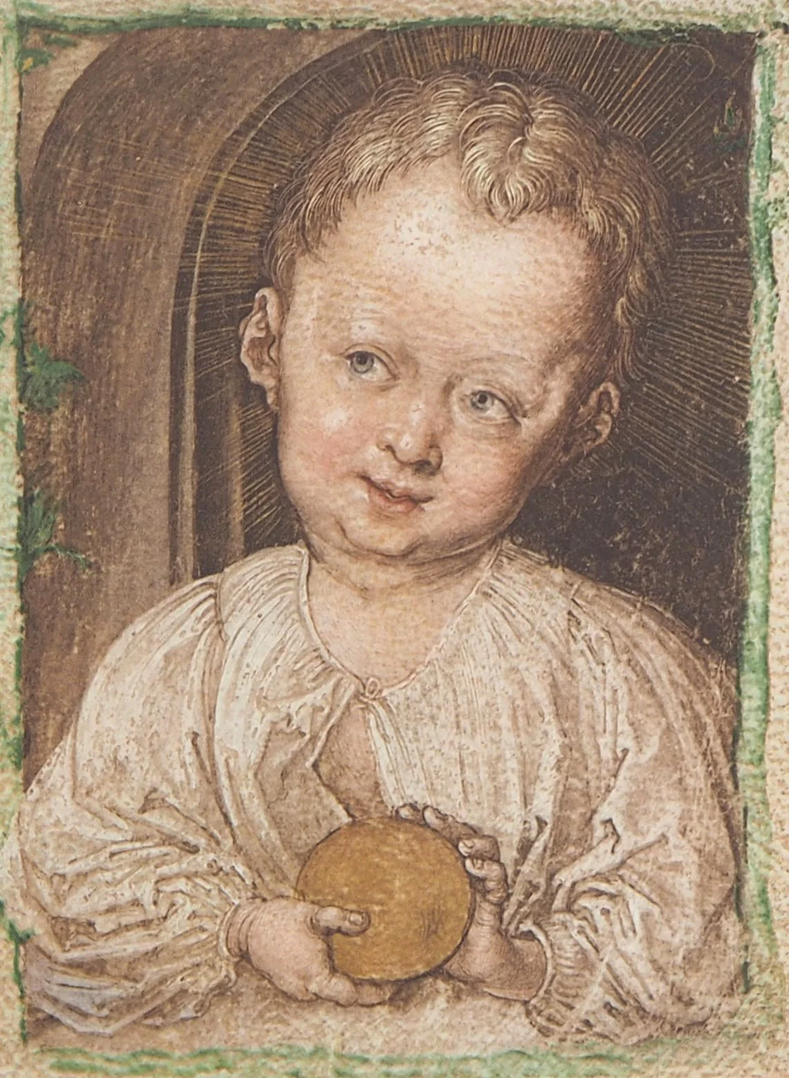 Albrecht DURER : L'enfant Jésus au globe, Lithographie - Image 4