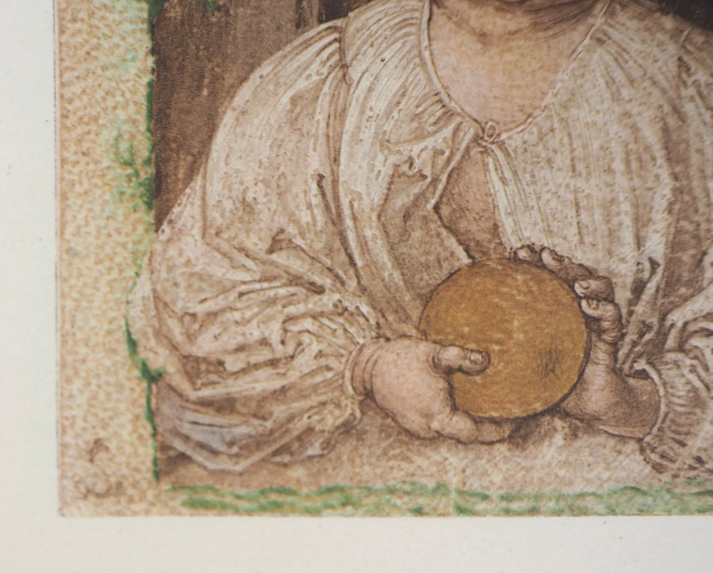 Albrecht DURER : L'enfant Jésus au globe, Lithographie - Image 5