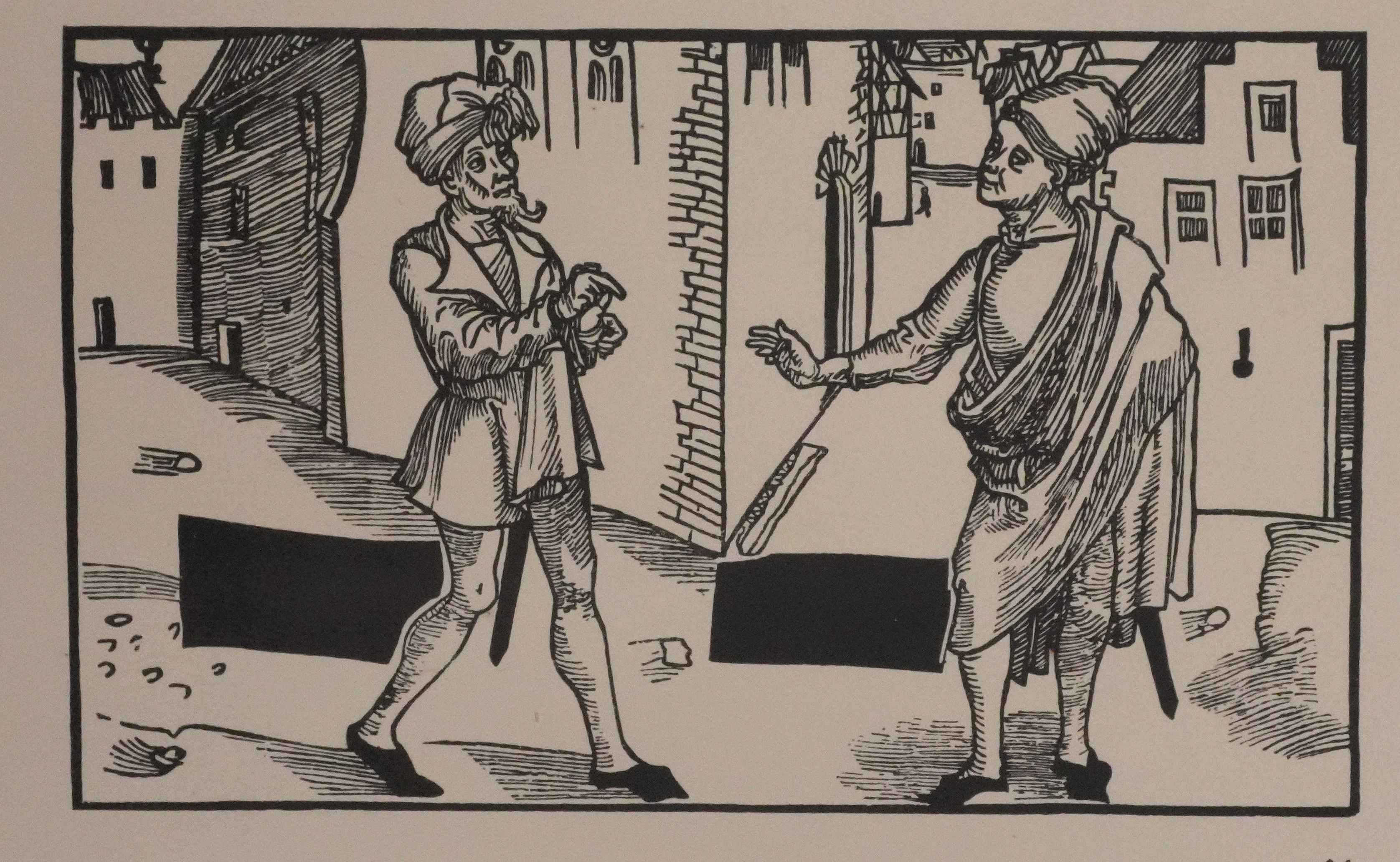 Albrecht DURER : Les comédies de Terence, Hécyra, Gravure - Image 4