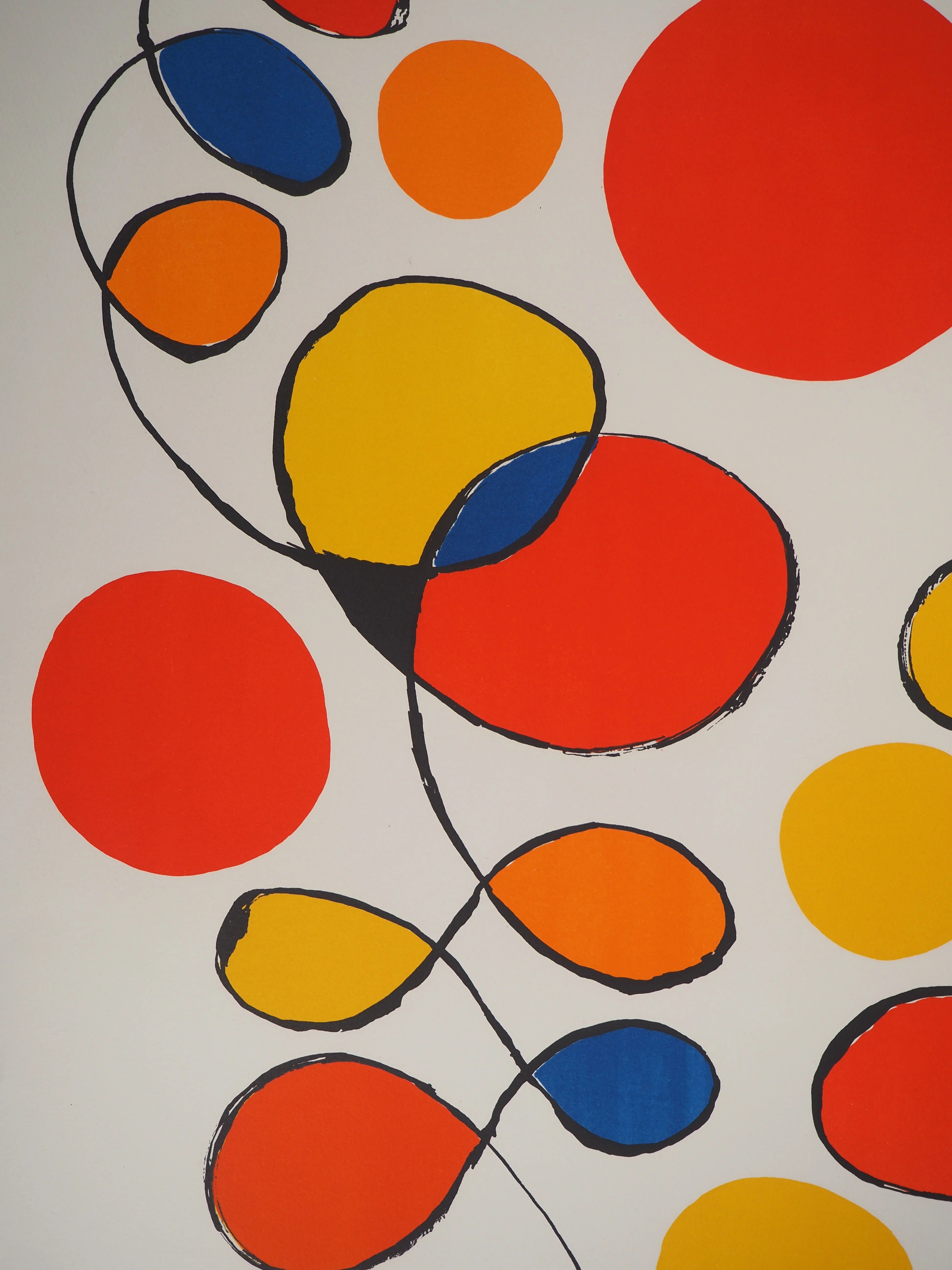 Alexander CALDER : Guirlandes de couleurs, Lithographie signée - Image 4