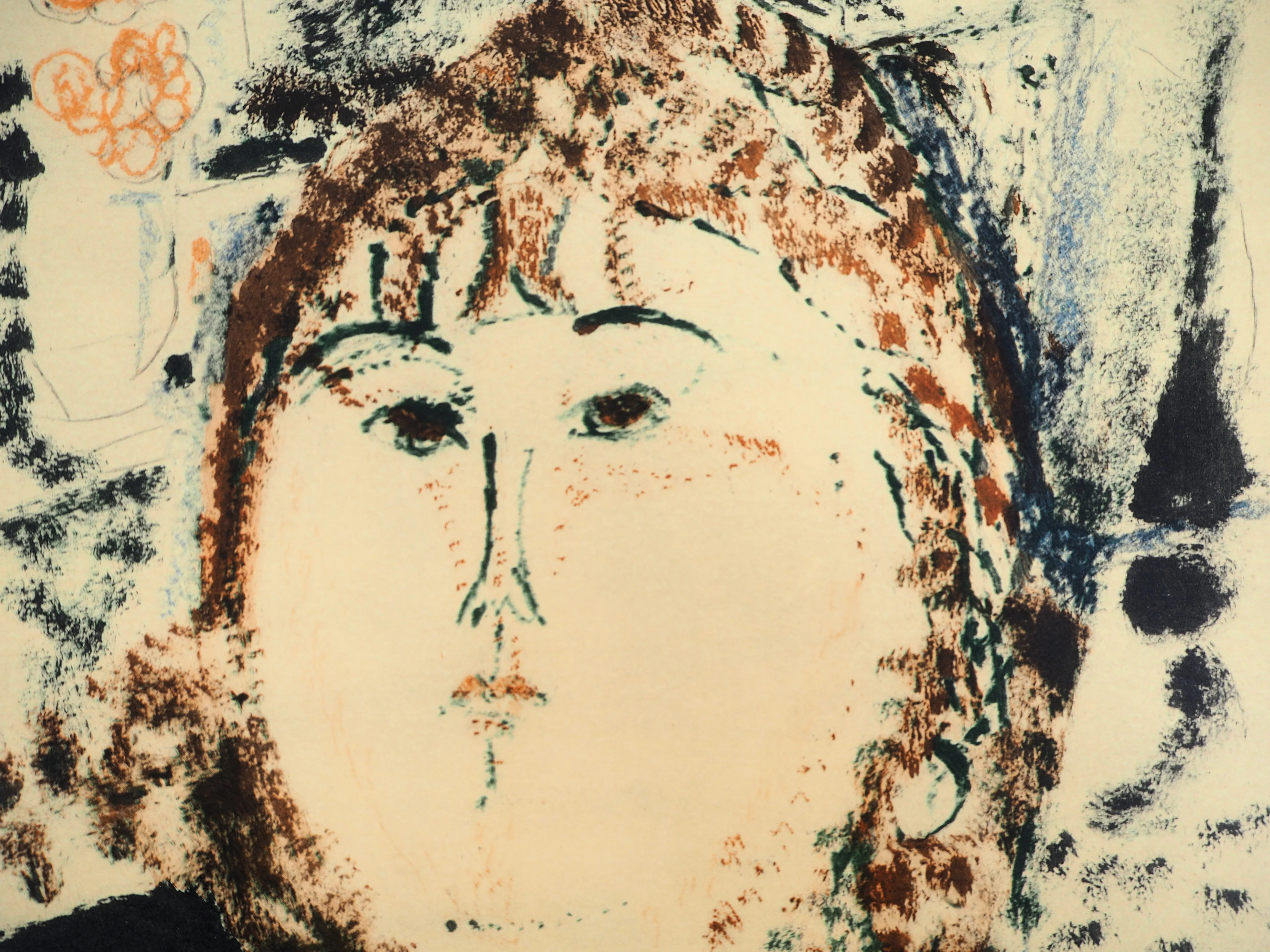 Amedeo MODIGLIANI : Rosa Porprina, Lithographie signée - Image 4