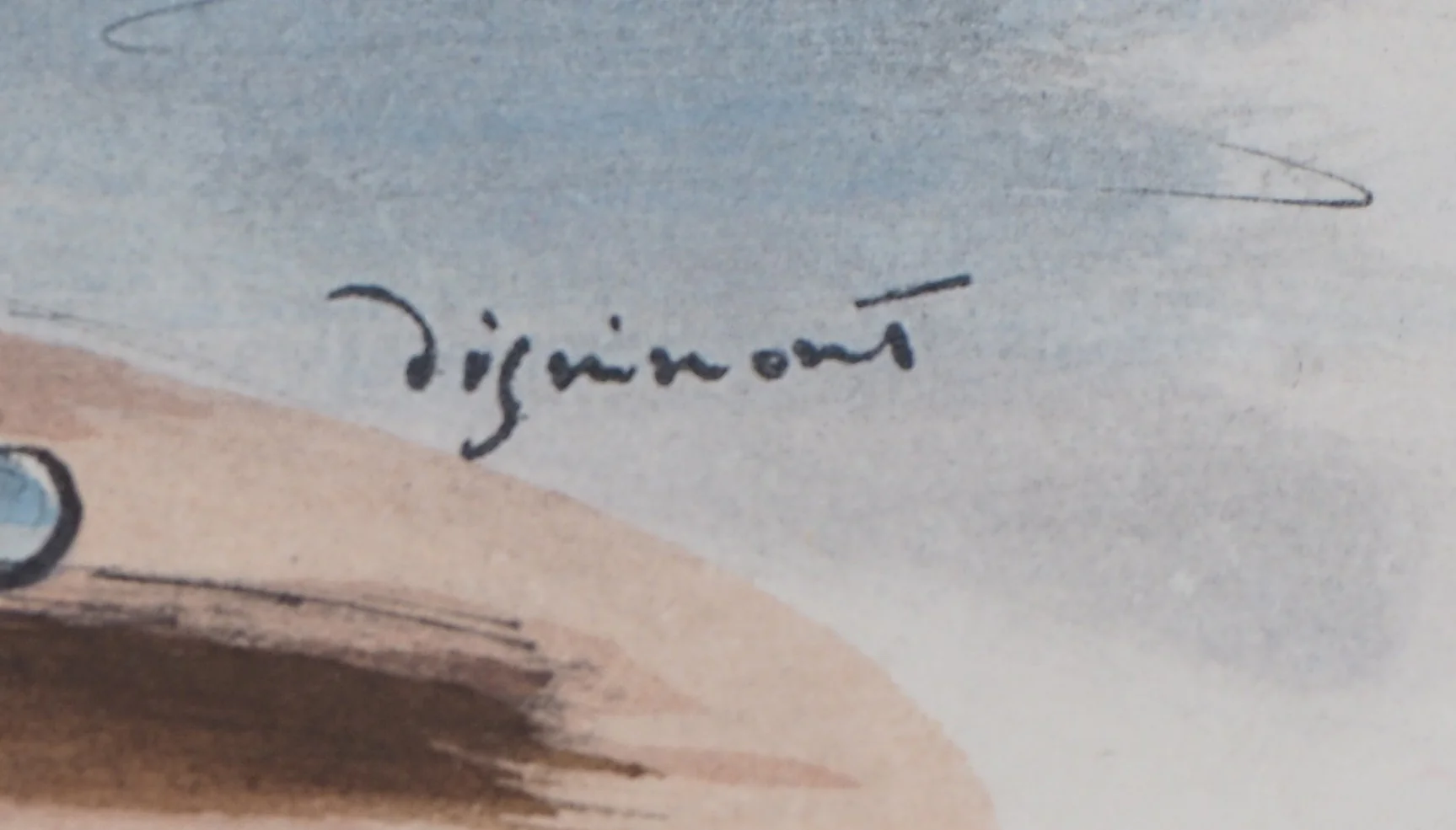André DIGNIMONT : Bouquet romantique, Lithographie originale signée - Image 4