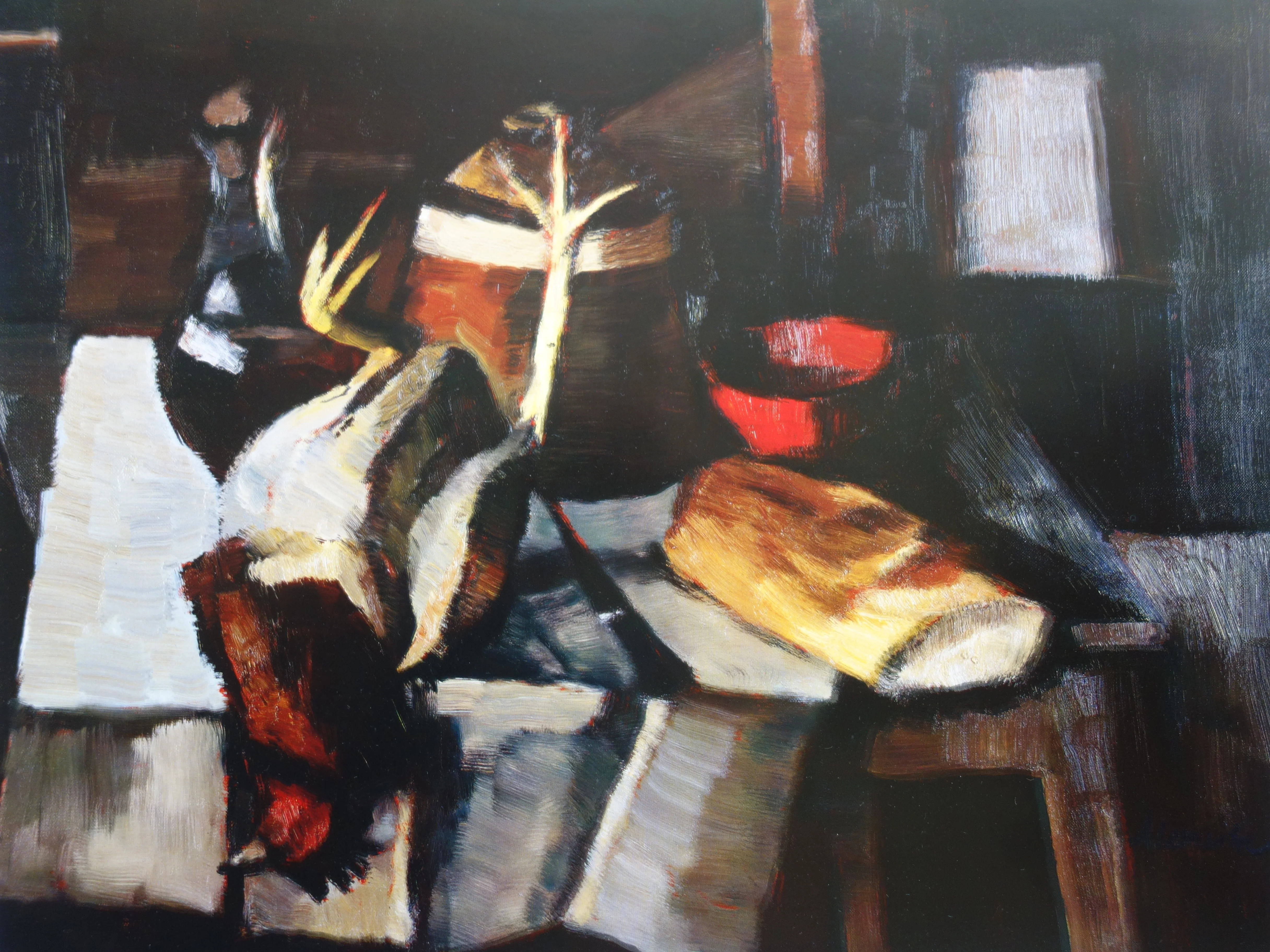 André LEMAITRE : Nature morte au faisan, Affiche originale d'époque - Image 3