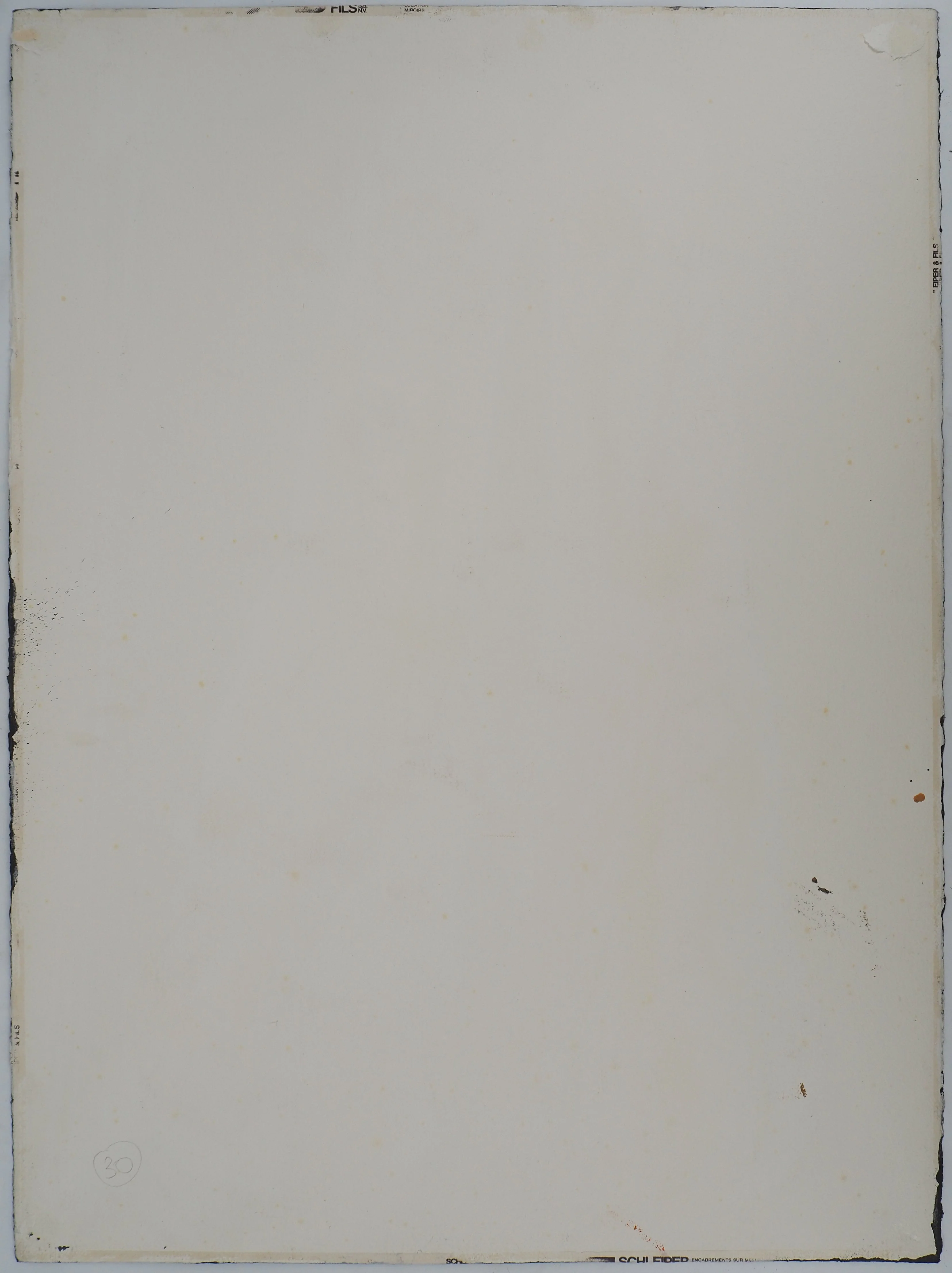 ARMAN : Violons, Chicago Riffle, Huile sur papier signée - Image 9