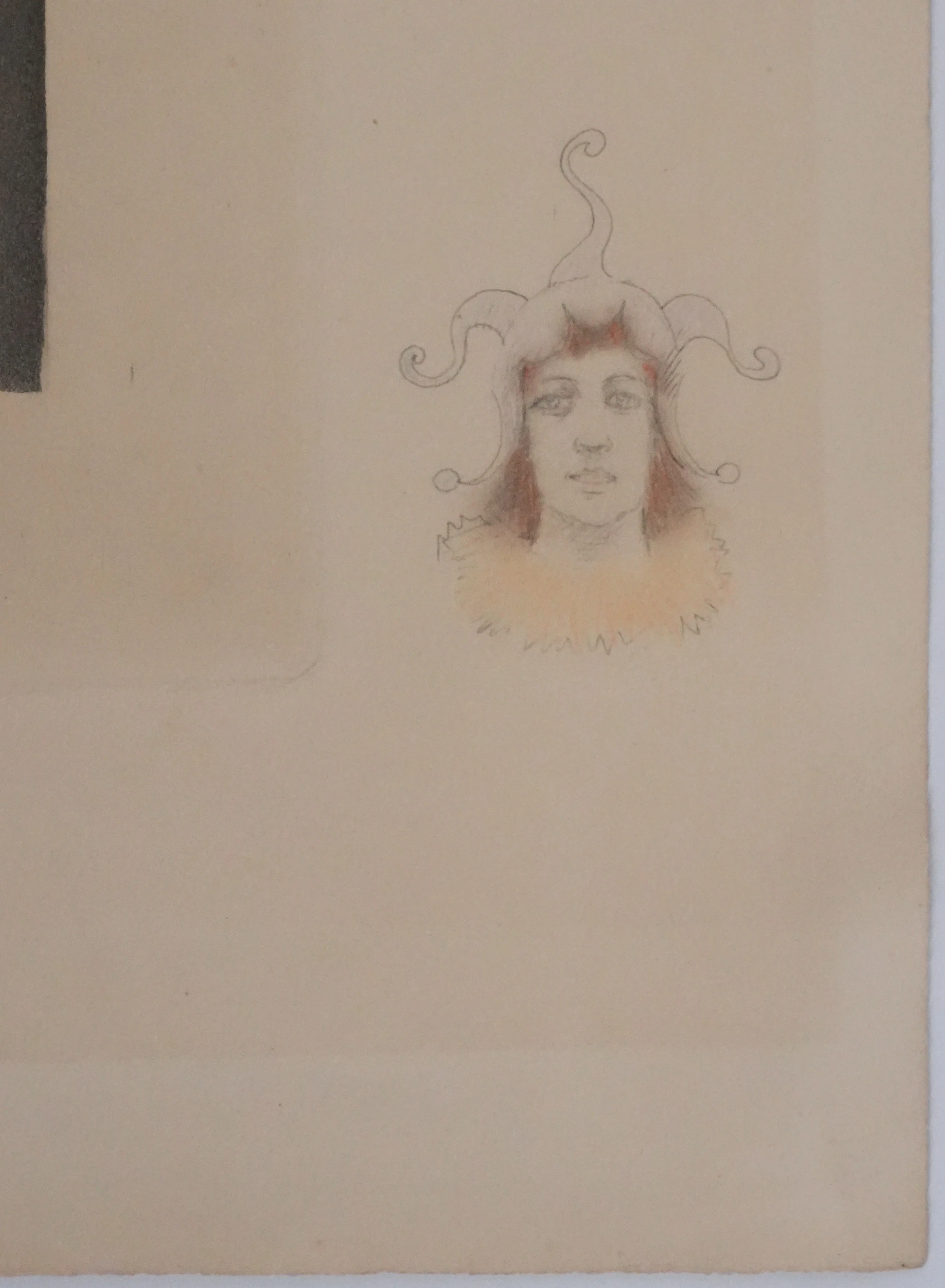 Armand RASSENFOSSE : La folie gardant la chimère, Gravure originale signée - Image 8