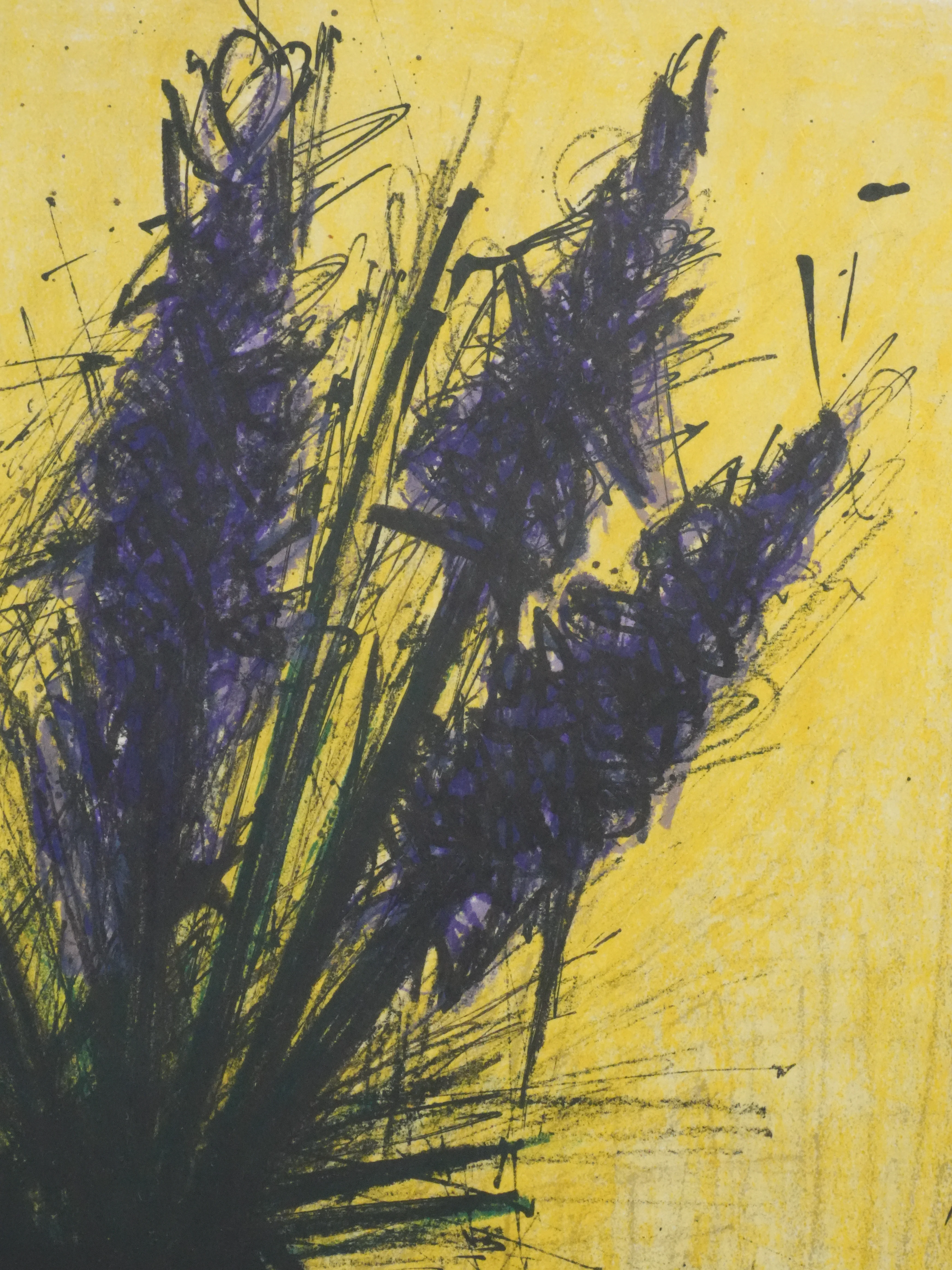 Bernard BUFFET : Les lilas (Japon), Lithographie originale signée - Image 7