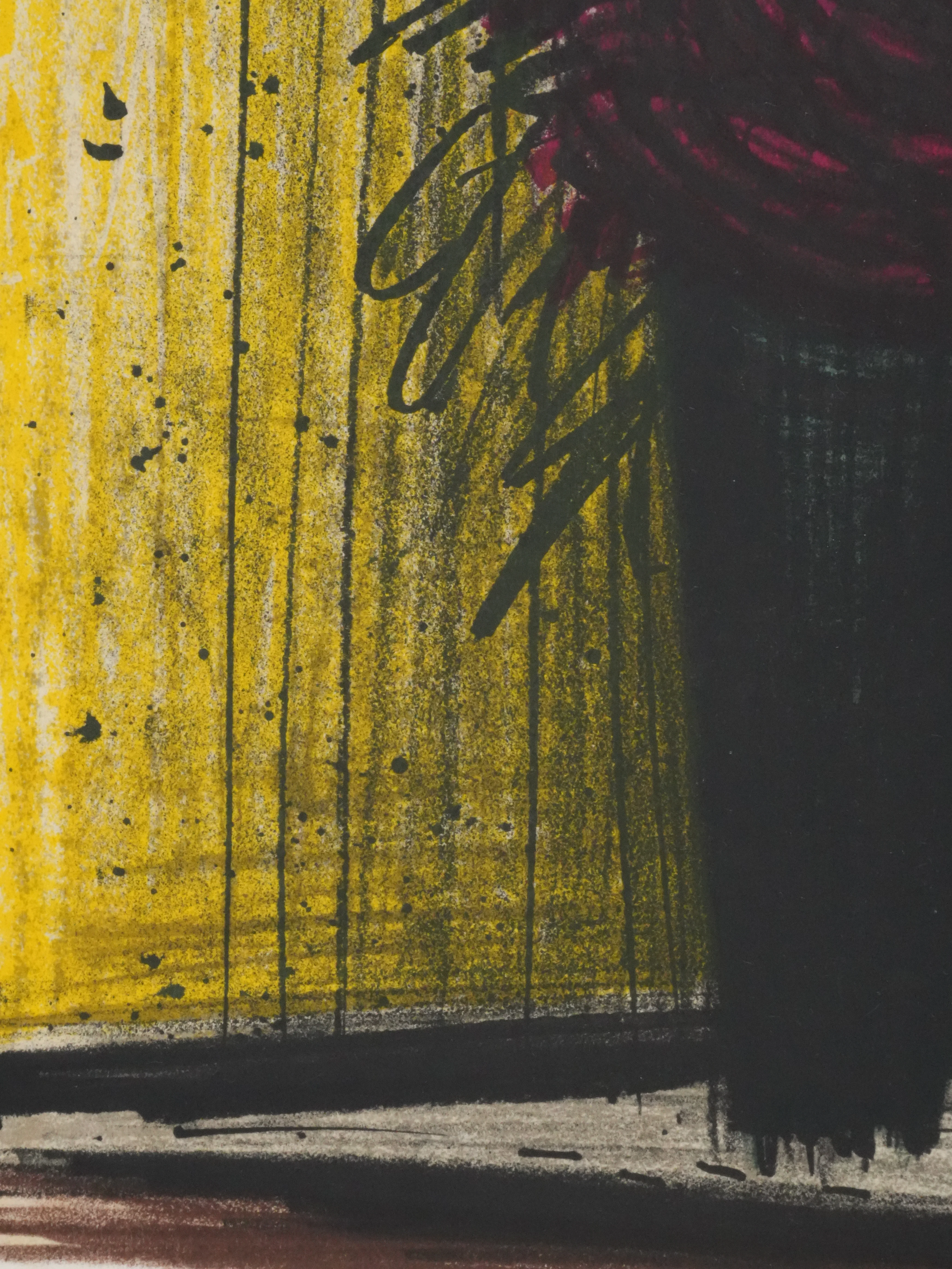 Bernard BUFFET : Les roses (Japon), Lithographie originale signée - Image 7