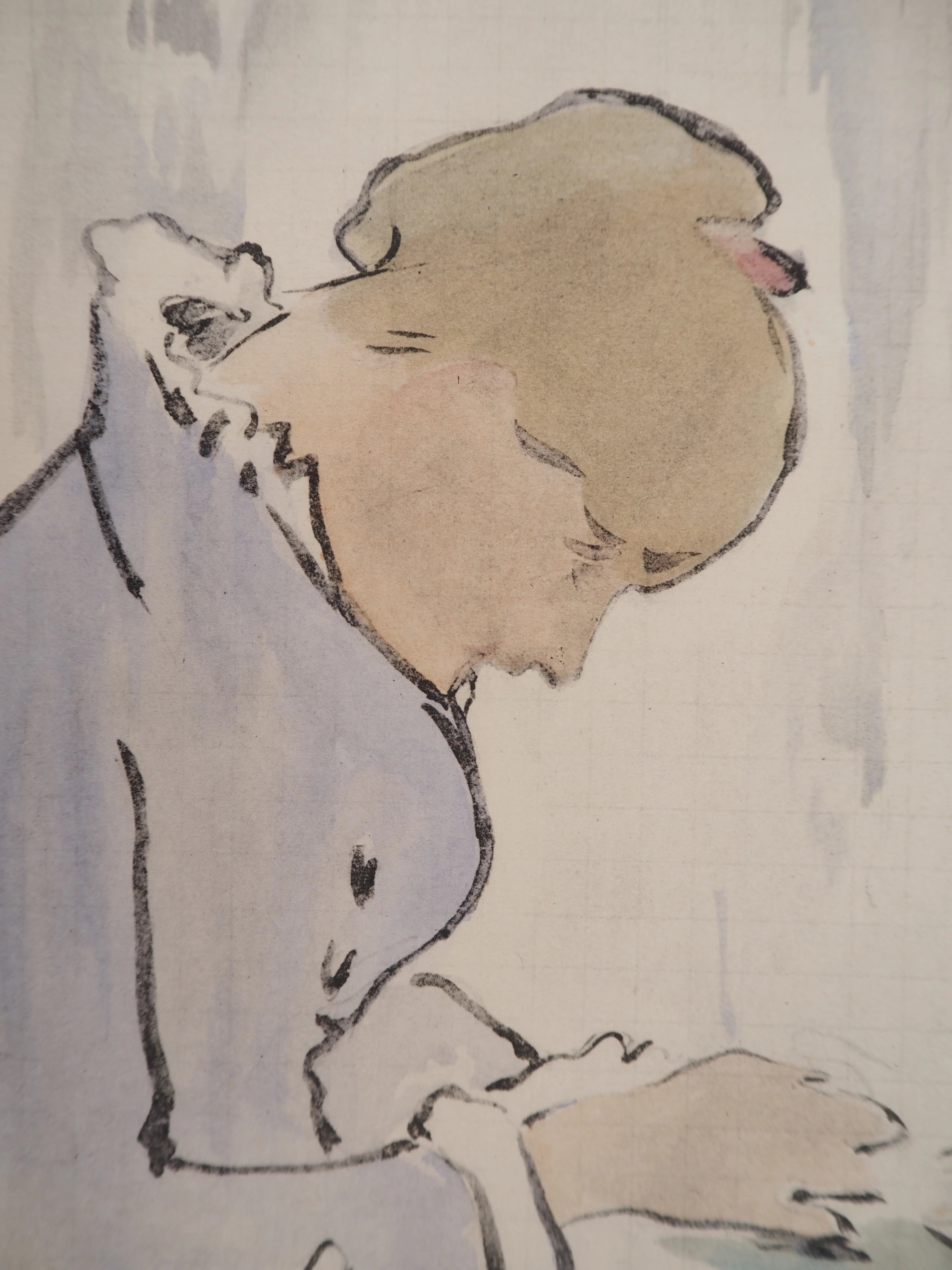Berthe MORISOT : La couturière, Lithographie - Image 4