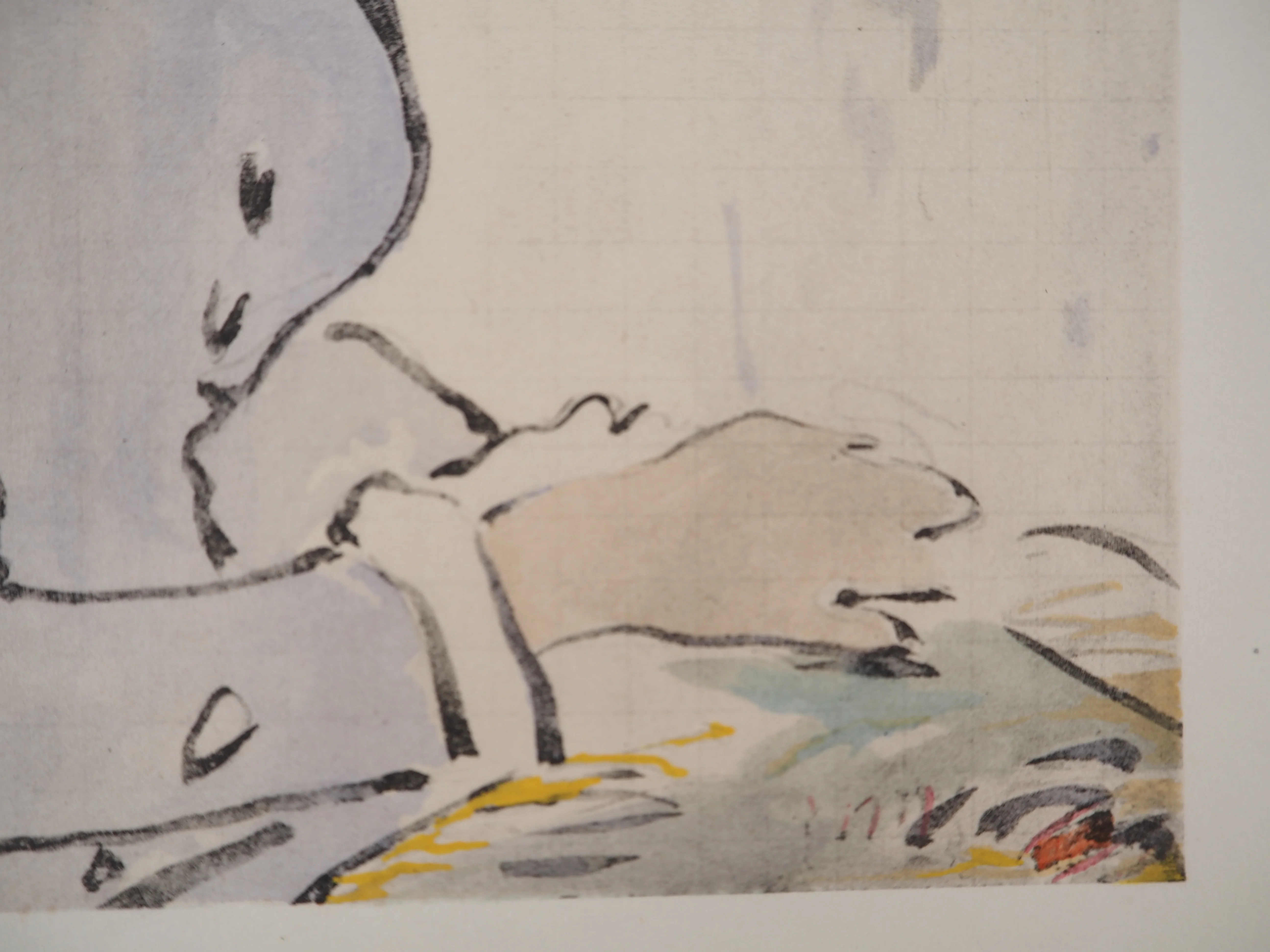 Berthe MORISOT : La couturière, Lithographie - Image 5