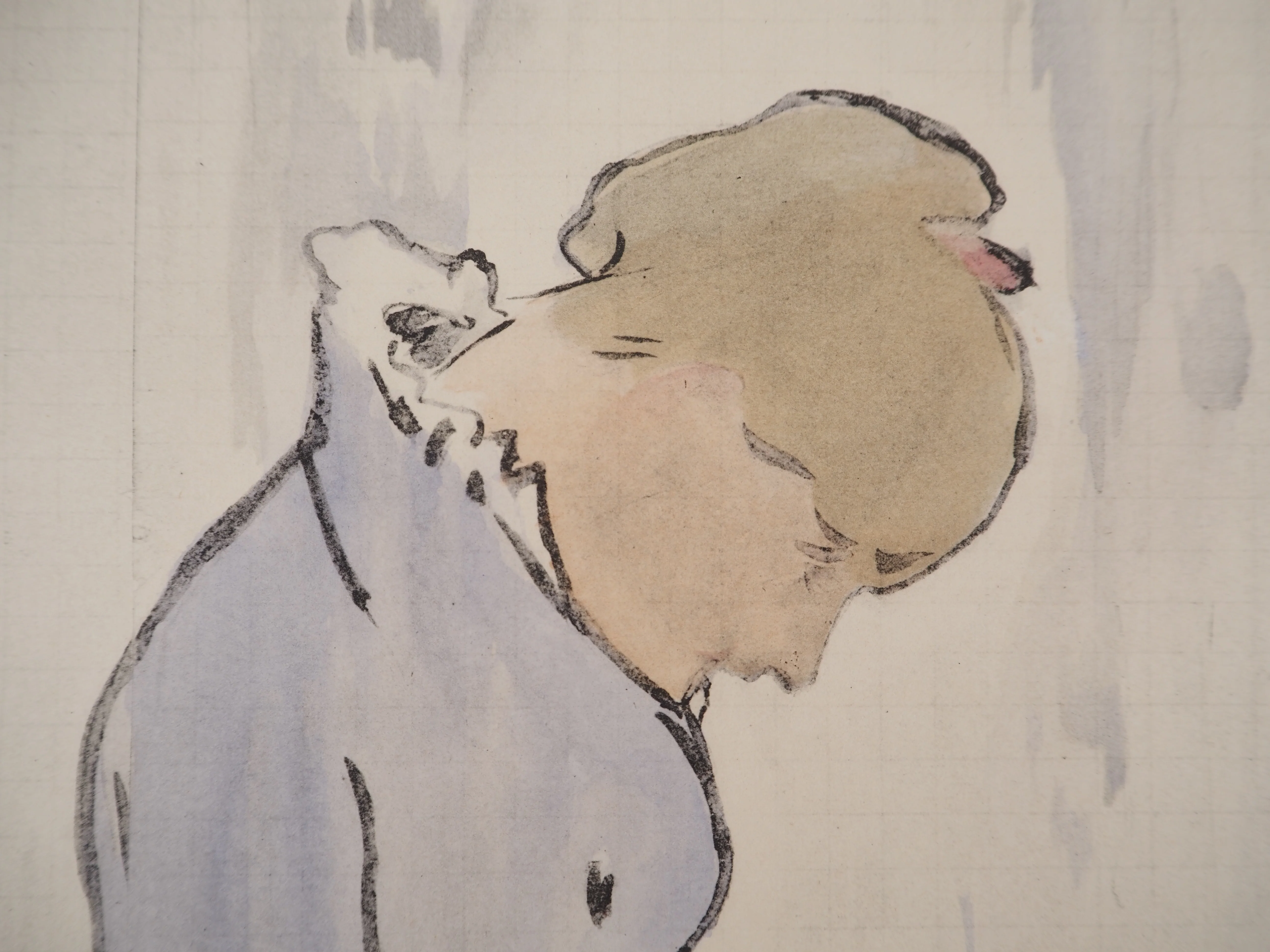 Berthe MORISOT : La couturière, Lithographie - Image 6