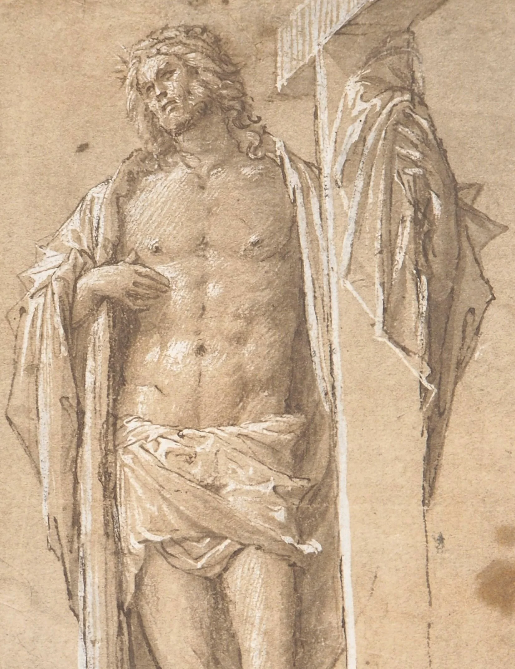 Bramantino Bartolomeo SUARDI : Le Christ ressuscité, Lithographie - Image 4