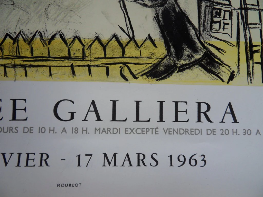 Marc CHAGALL : Le Cirque, Révolution, Affiche en lithographie signée - Image 5