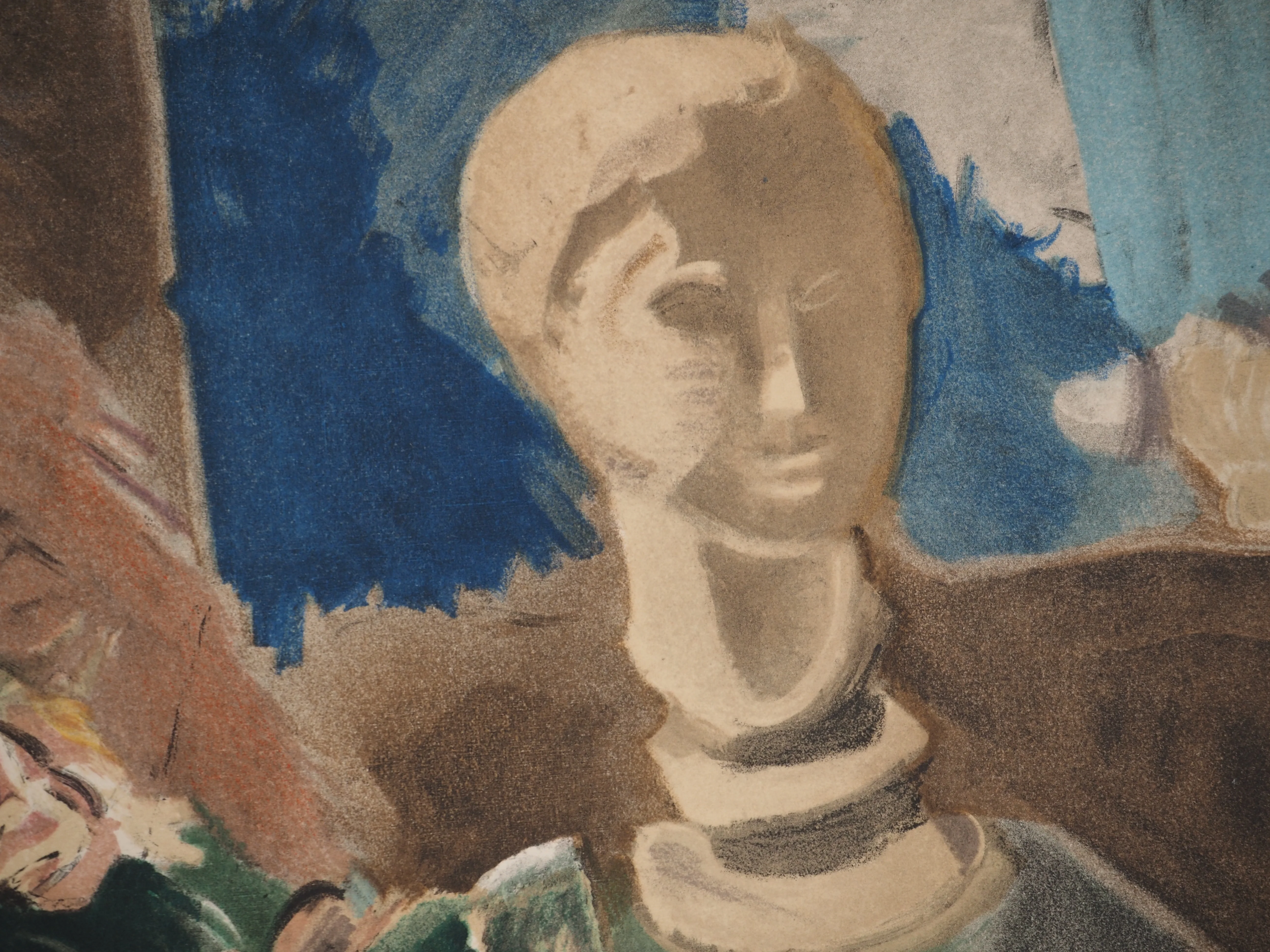 Charles DUFRESNE : Atelier d'artiste, Lithographie signée - Image 6