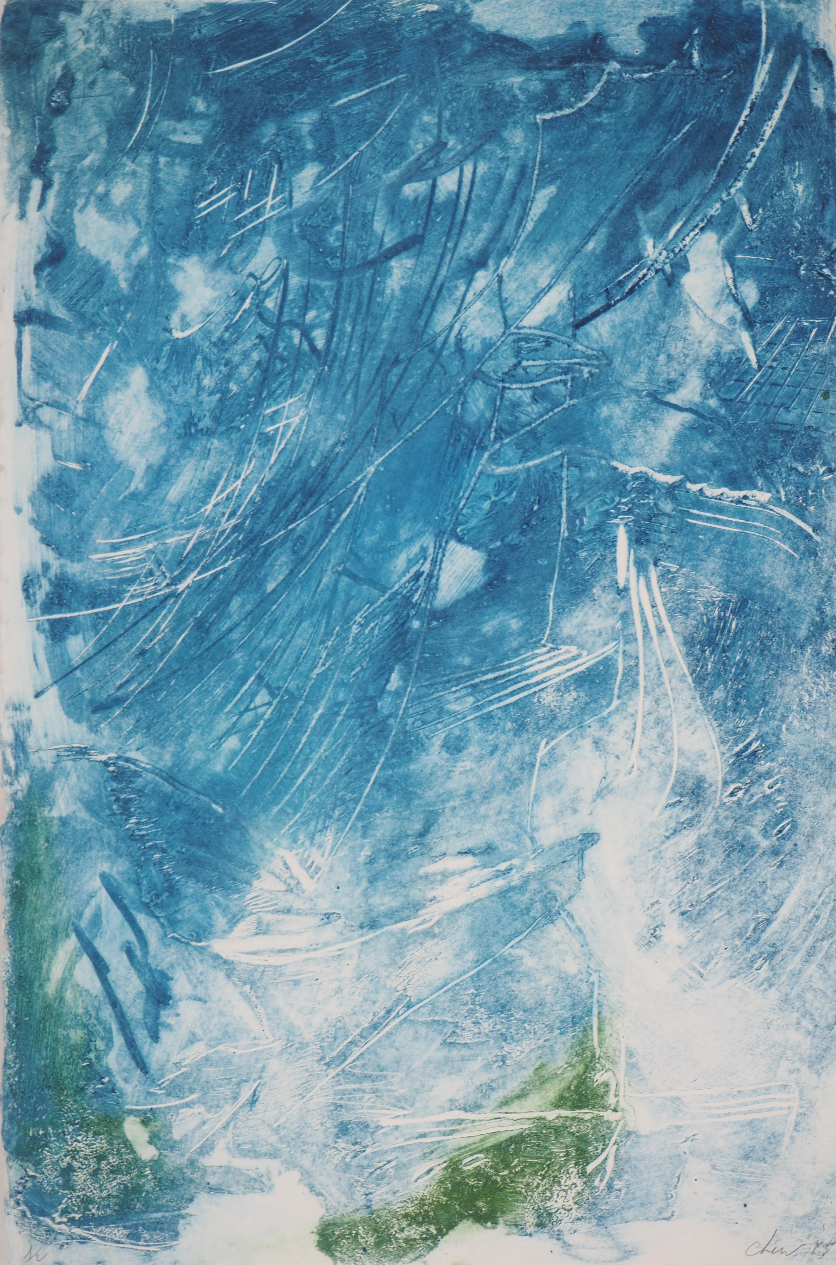 CHEN : L'envol, Gravure originale signée - Image 4