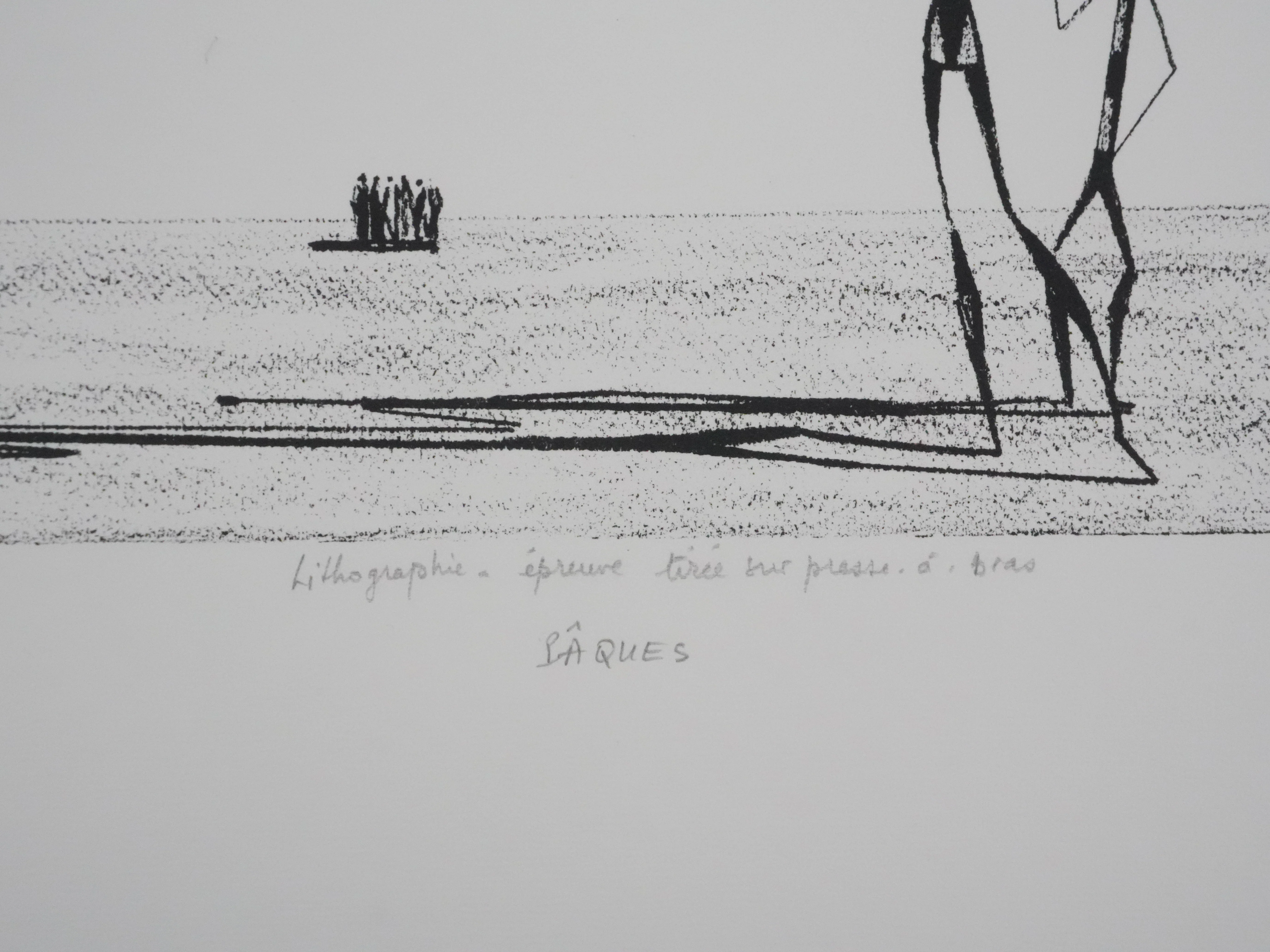 Claude BENARD : Pâques, Lithographie originale signée - Image 8