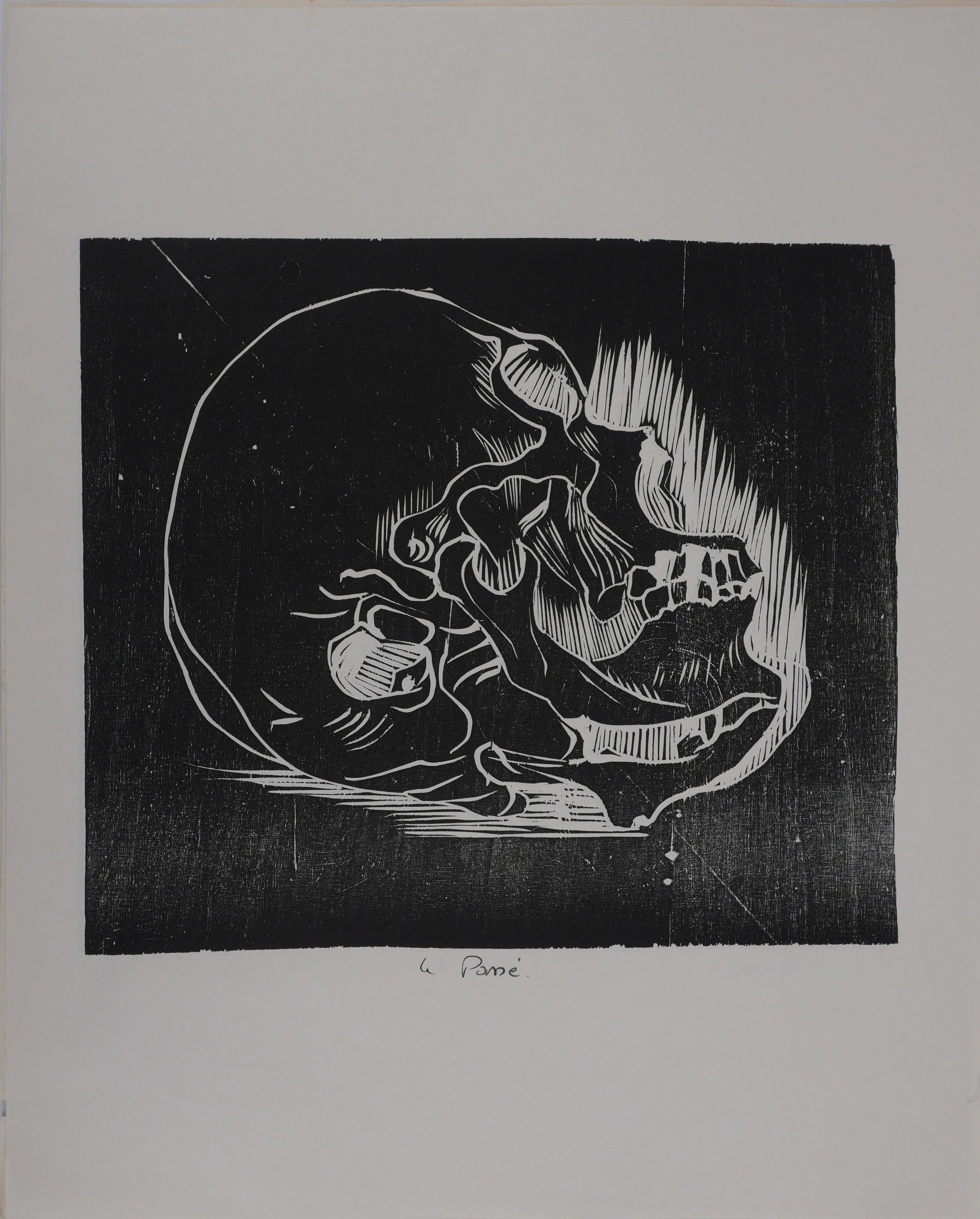 Claude BOGRATCHEW : Le passé, Gravure originale