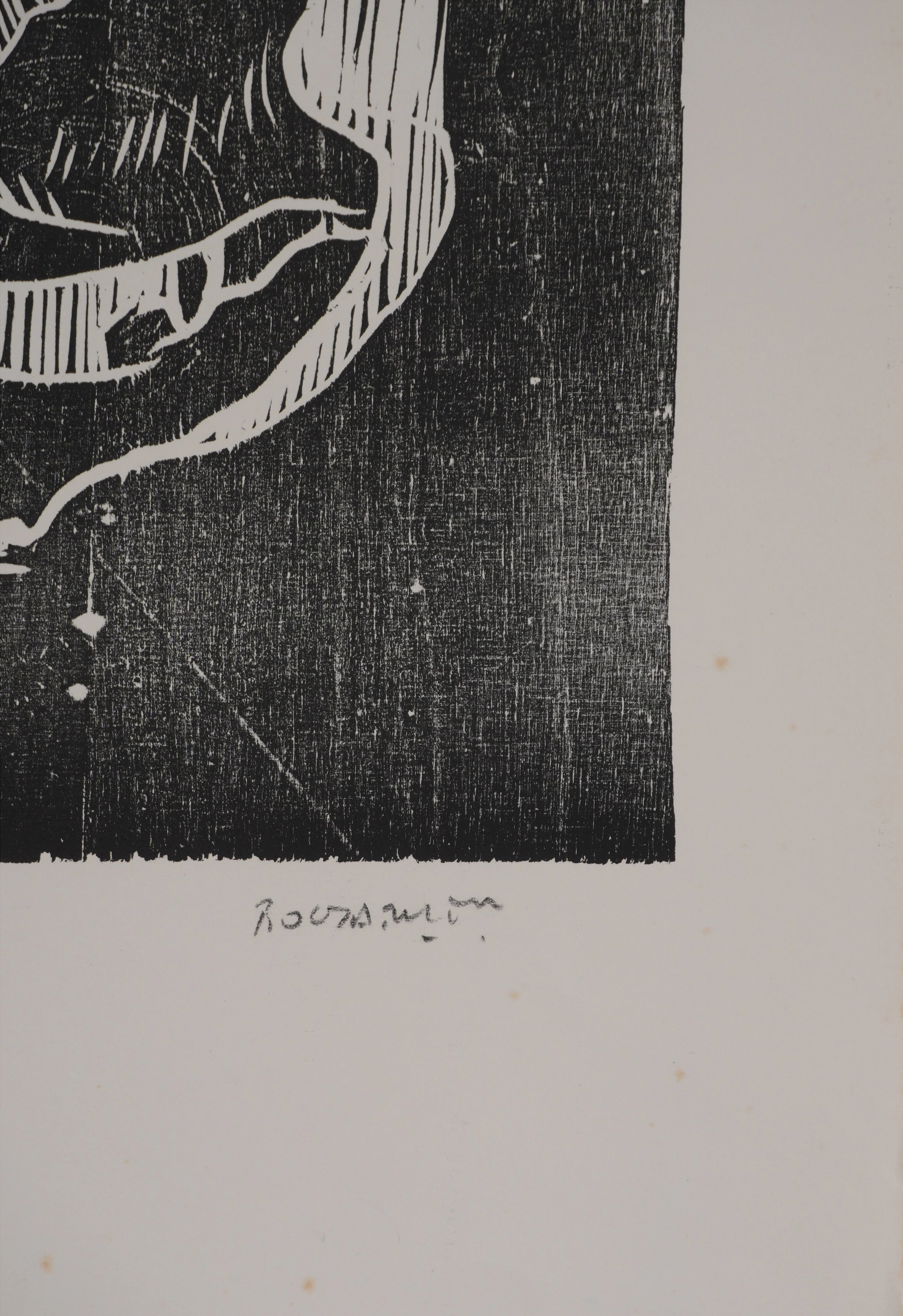 Claude BOGRATCHEW : Le passé, Gravure originale - Image 3