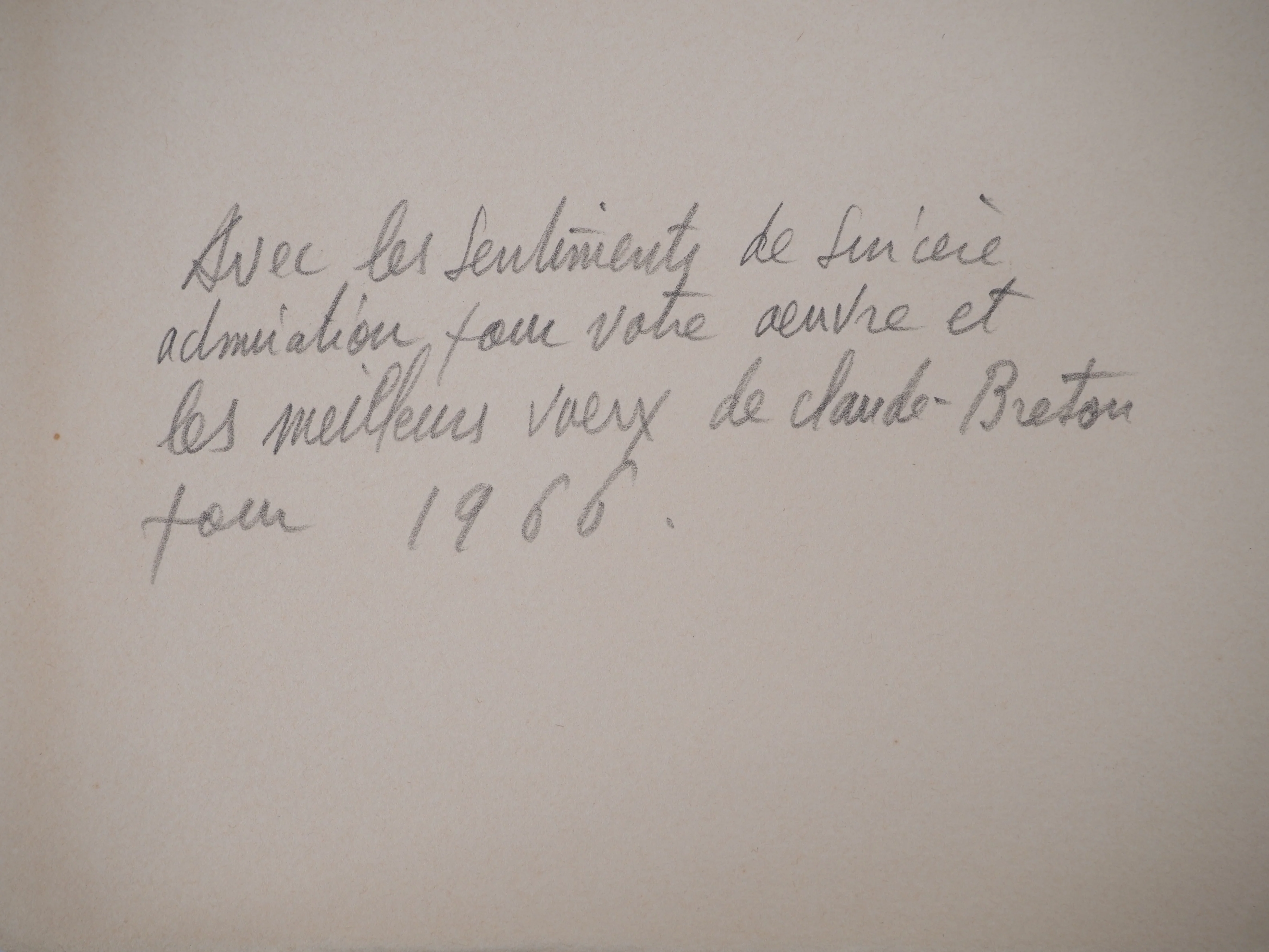 Claude BRETON : Rue d'une ville, Gravure originale signée - Image 9