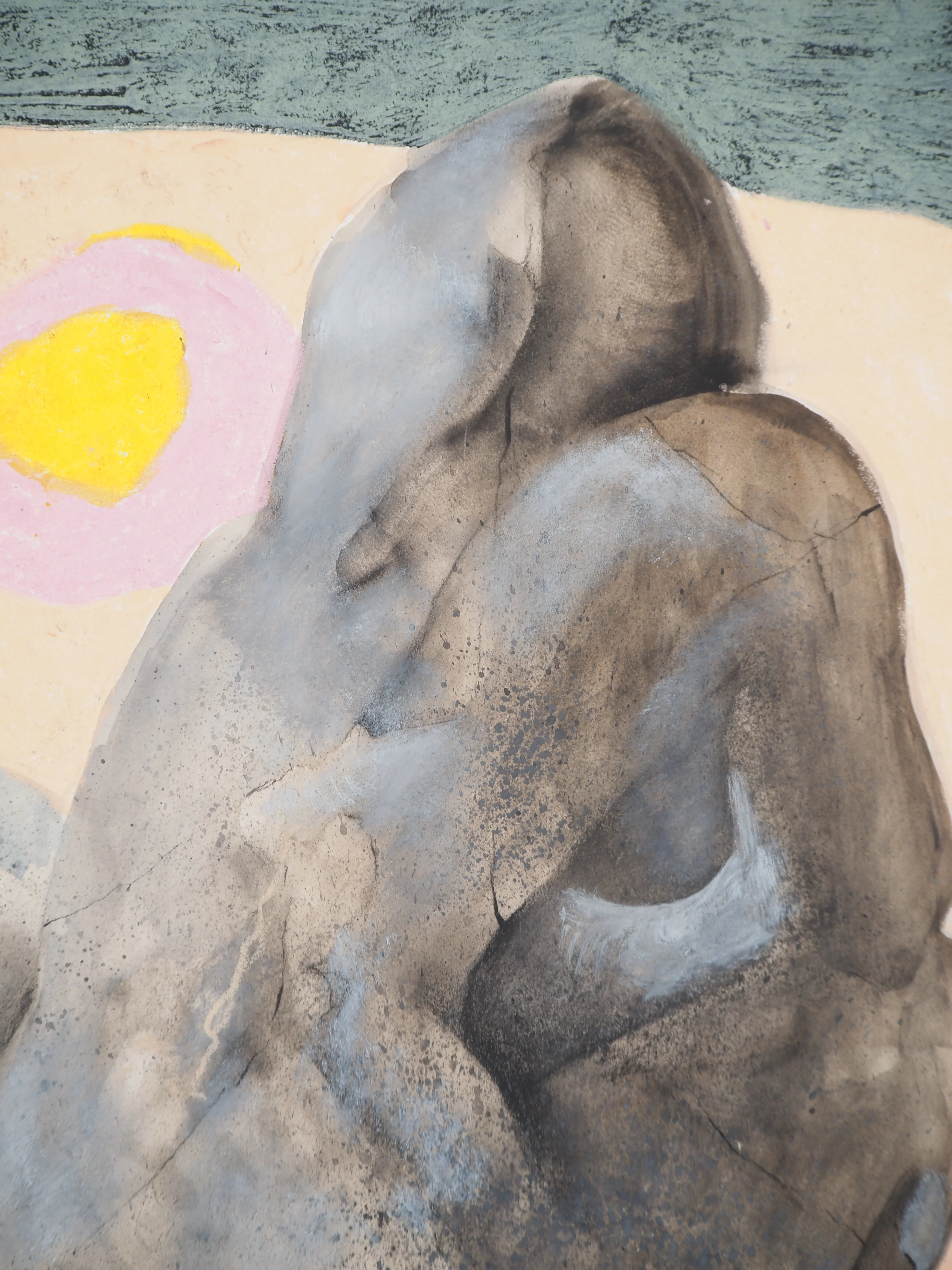 Claude GAVEAU : Nu au levé du soleil, Dessin original signé - Image 6
