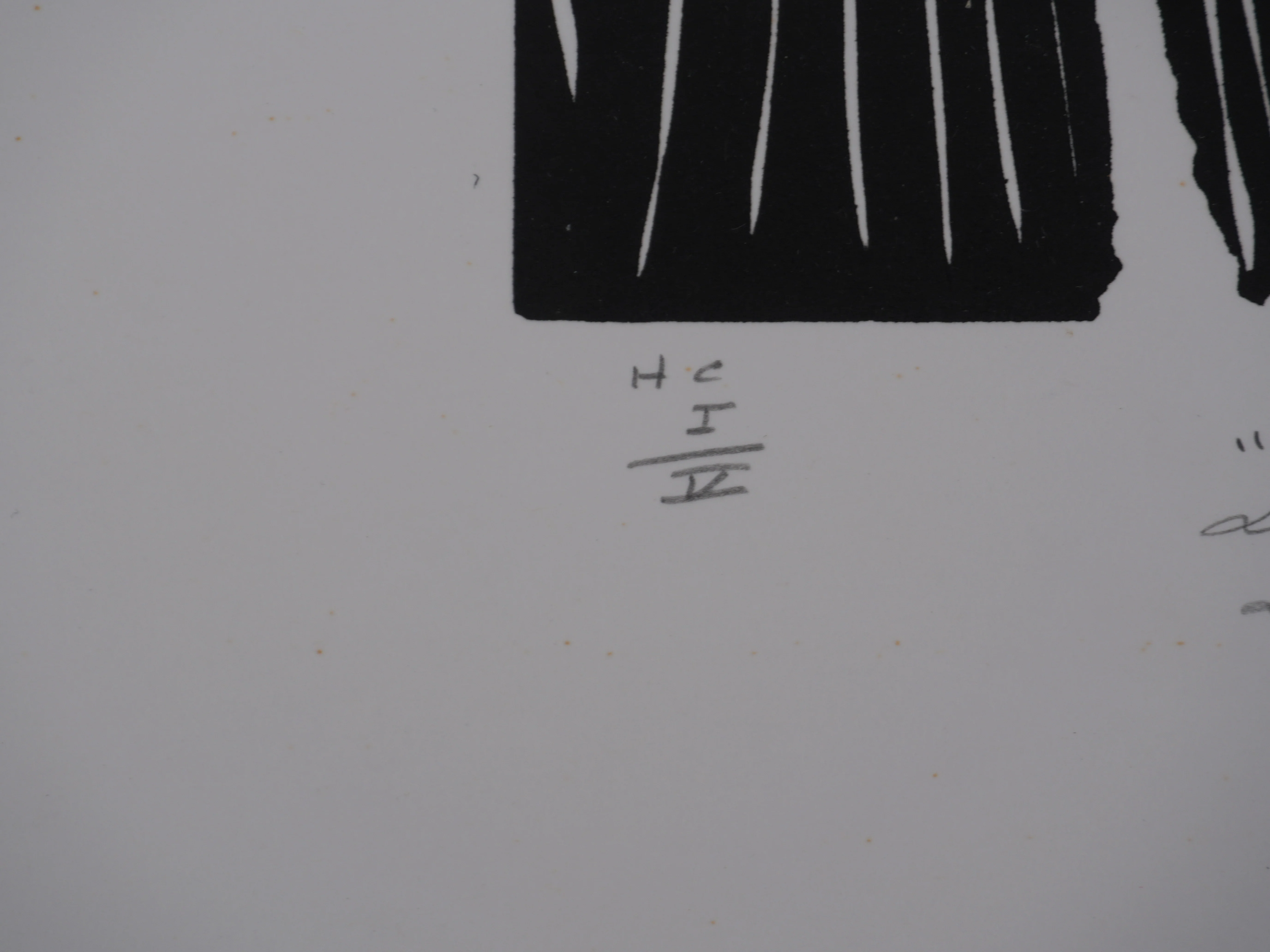 Claude RAIMBOURG : Hommage à Giotto, Gravure originale signée - Image 4