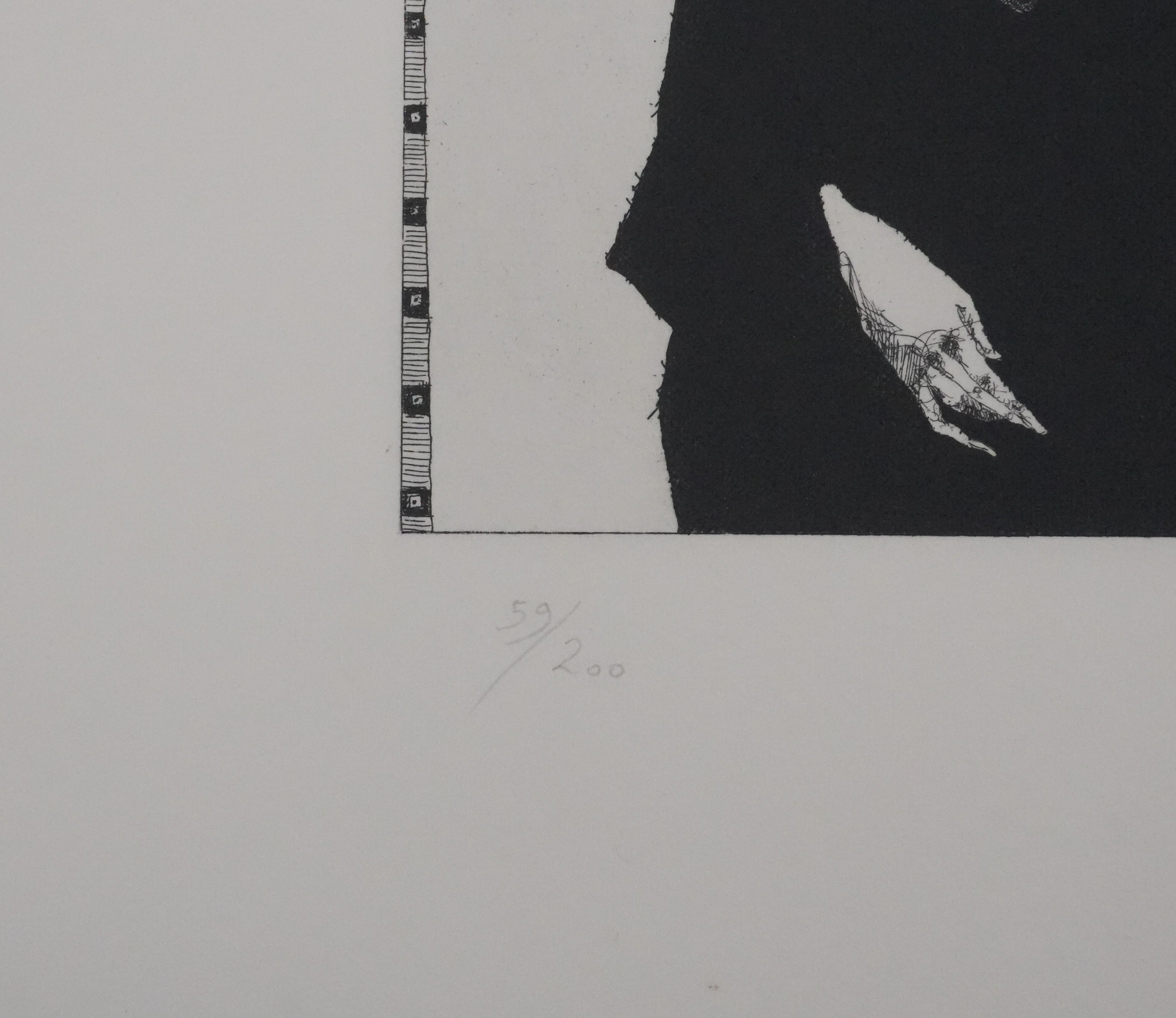 Daniel Airam, Le Roi au masque d'Or, Lithographie originale signée - Image 7