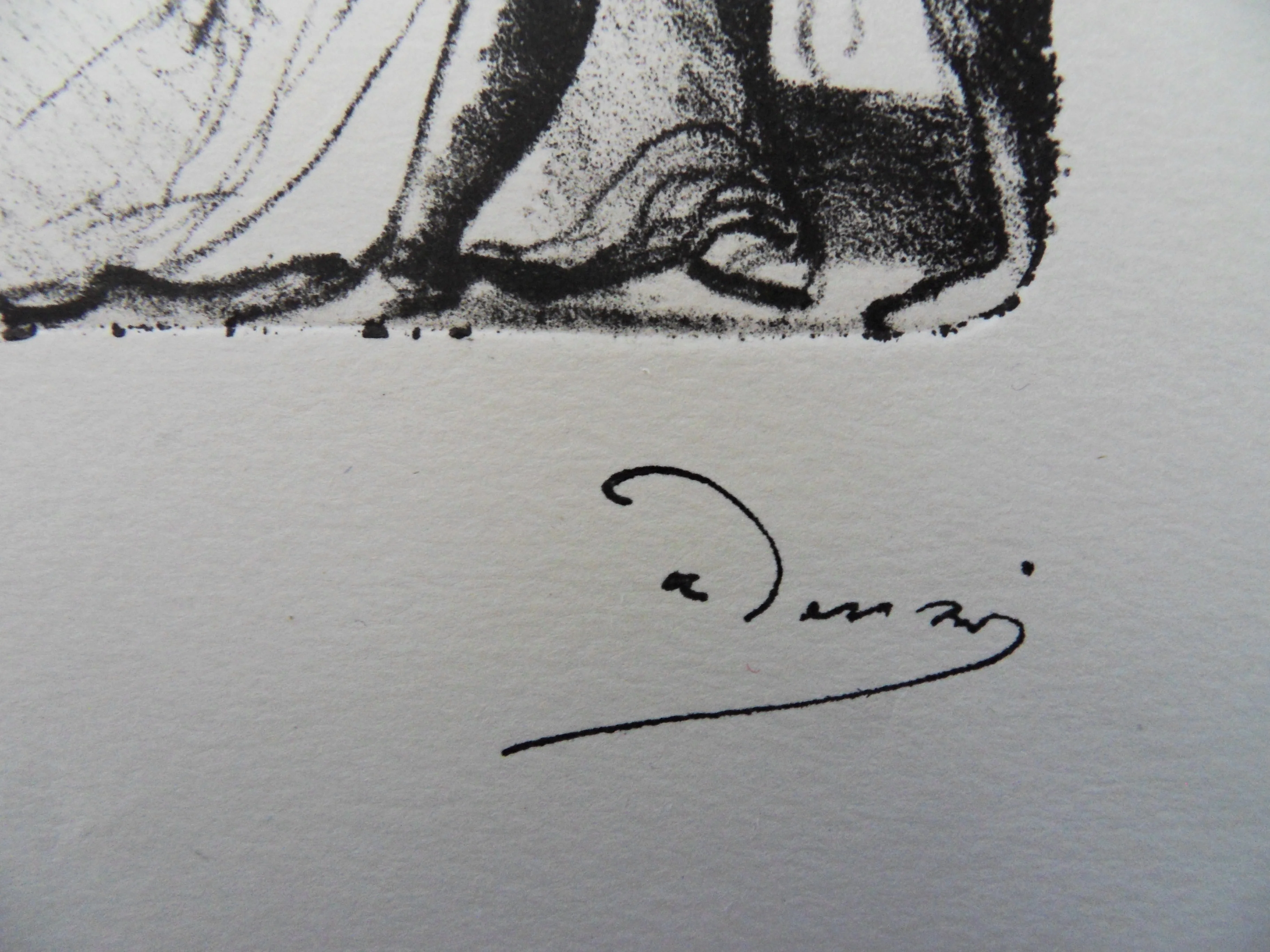 André DERAIN : Le couvent en émoi, Lithographie originale signée - Image 3