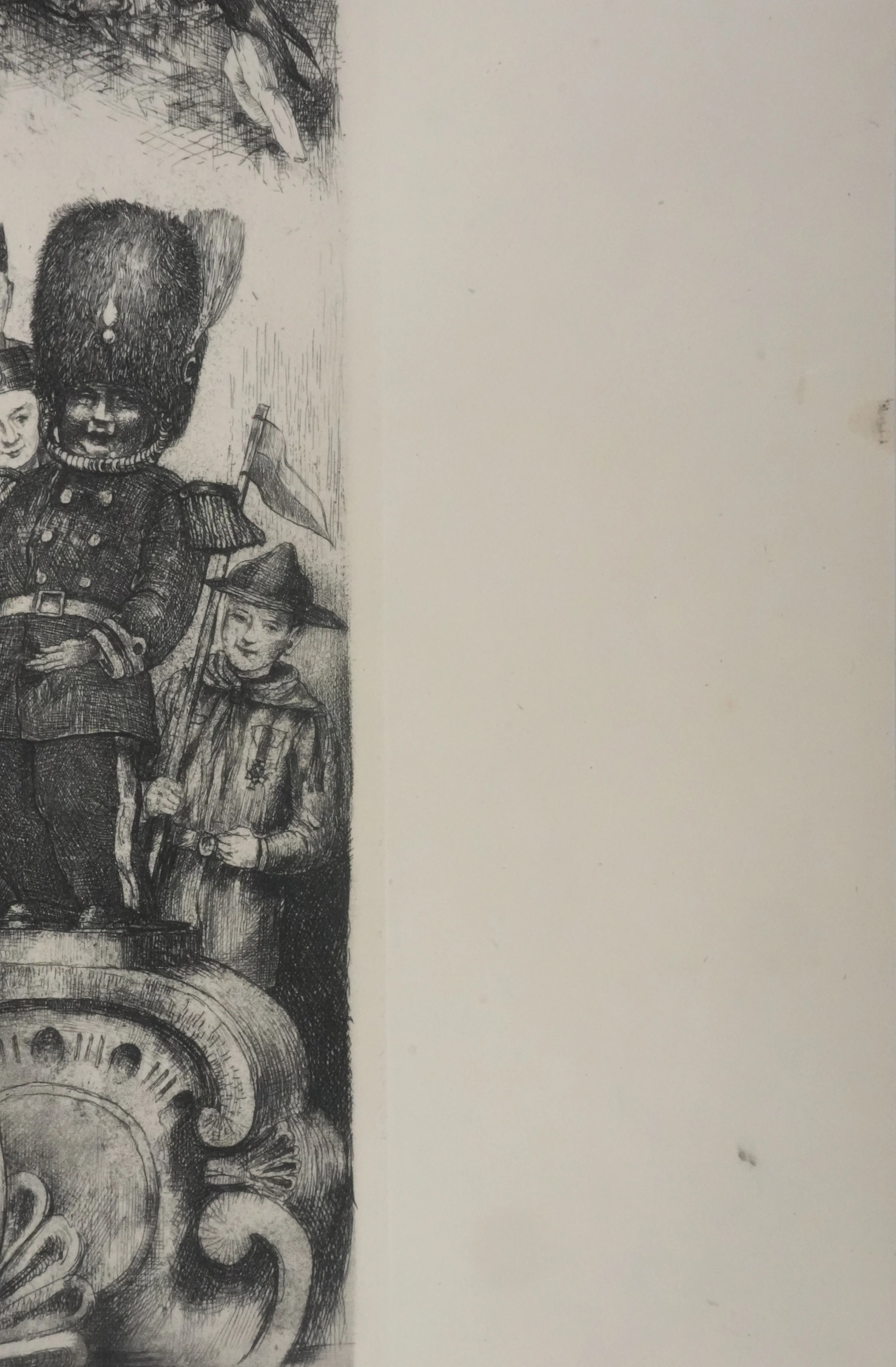 Désiré NAEYAERT : Les différentes incarnations de Manneke Pis, Gravure originale signée - Image 8