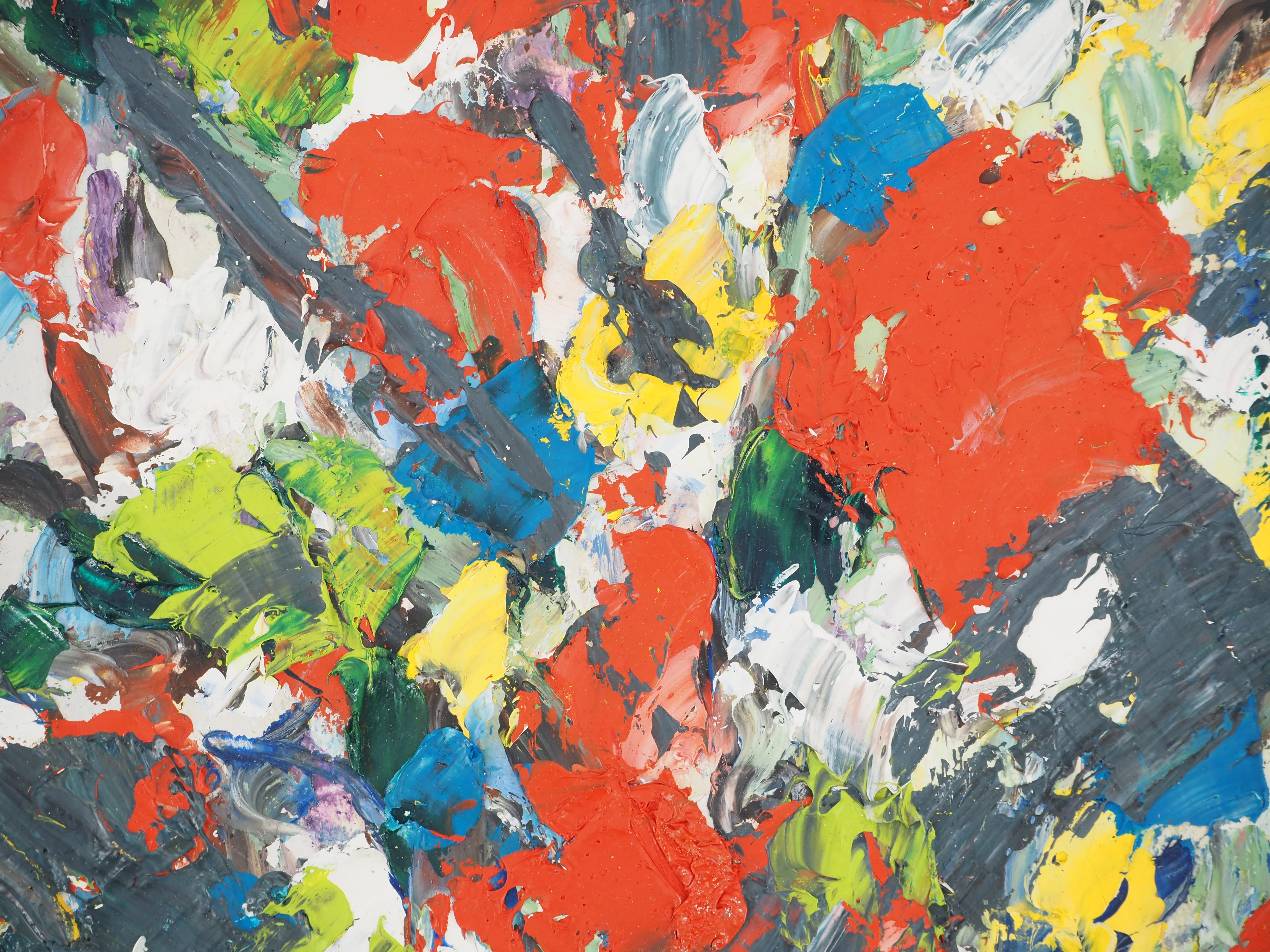 Diyap GÜLER : Bouquet printanier, Peinture à l'huile - Image 5