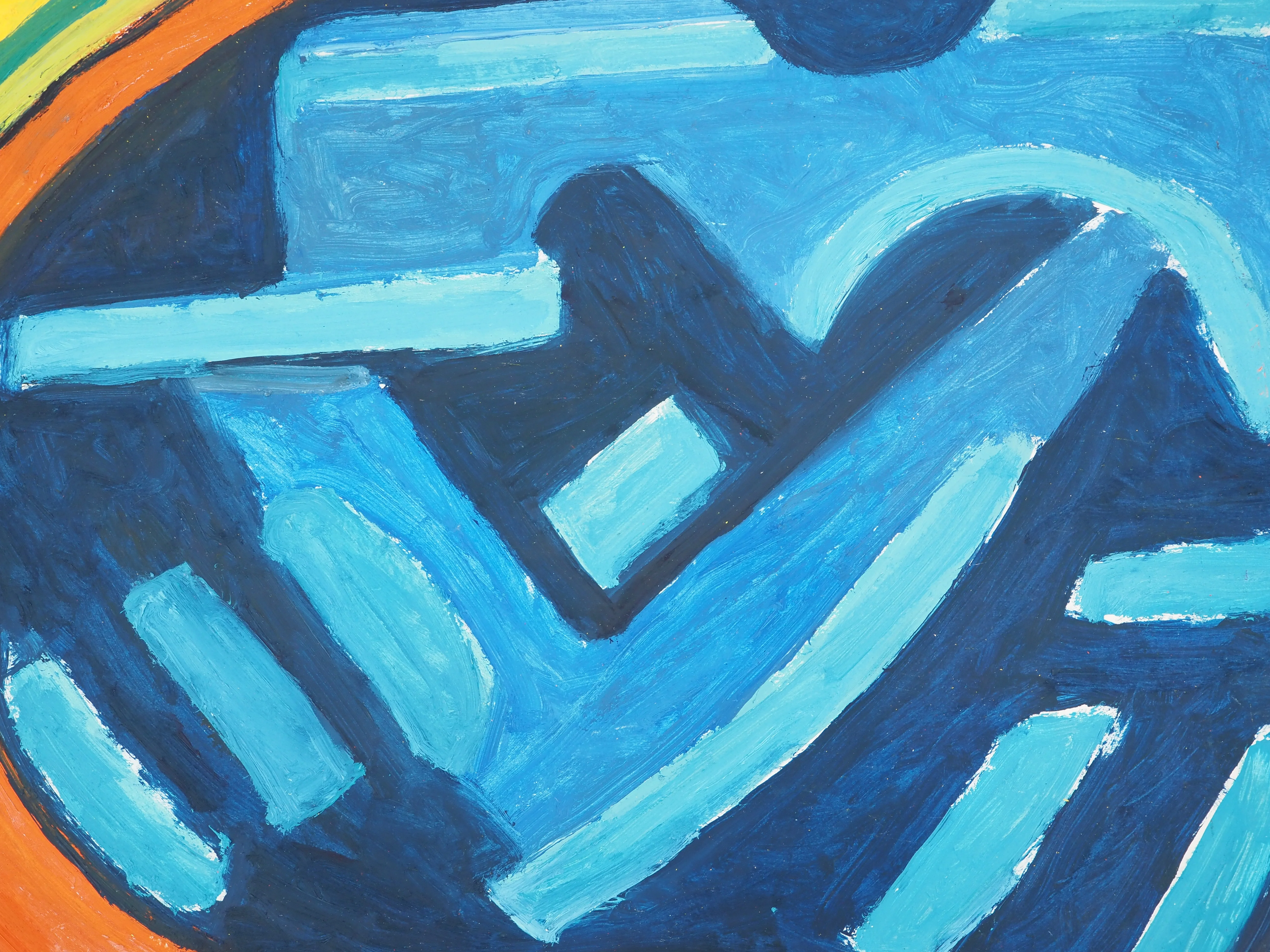 Diyap GÜLER : La caverne au trésor, Peinture à l'huile - Image 3