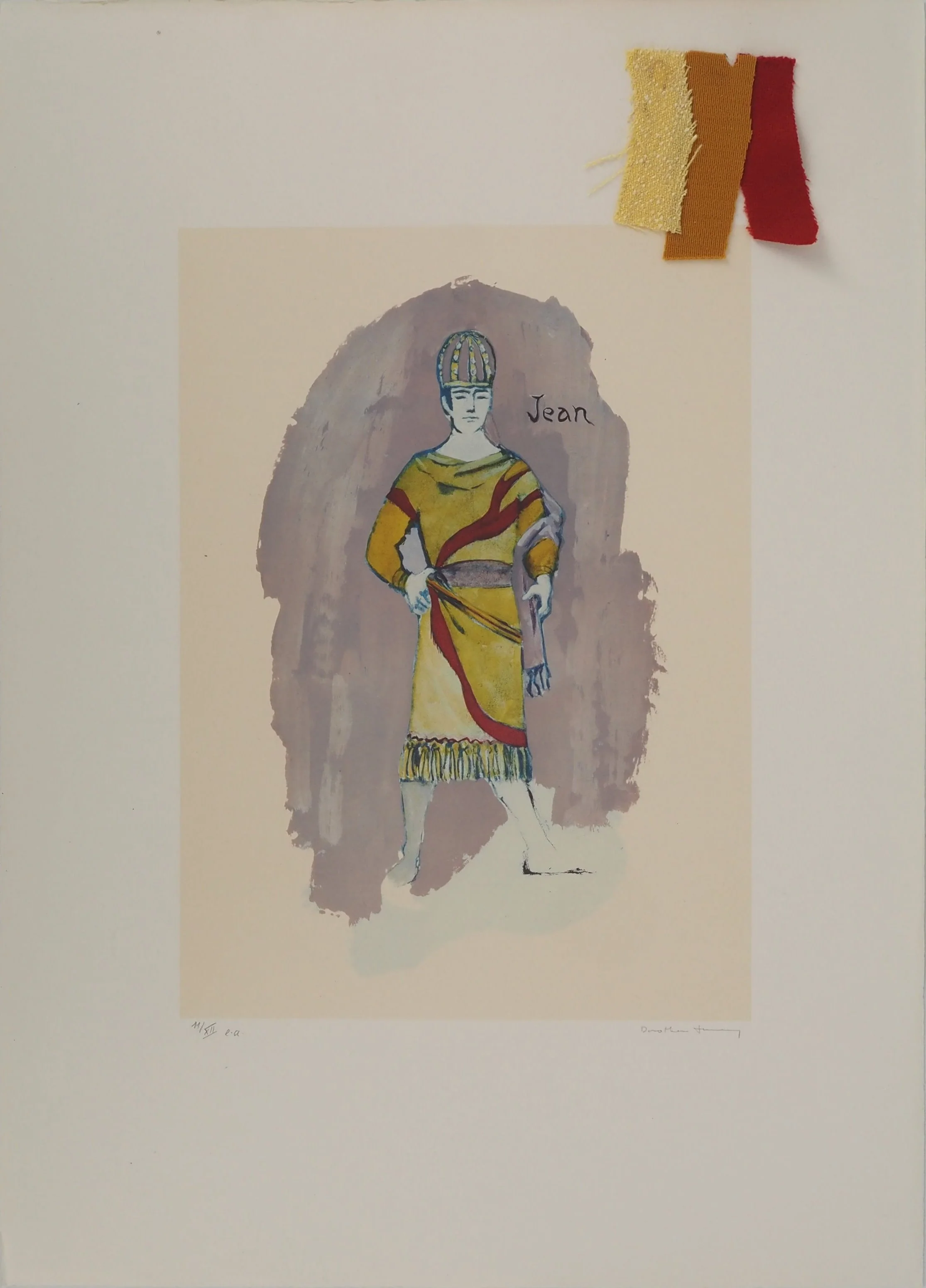 Dorothea TANNING : Jean, Lithographie originale signée