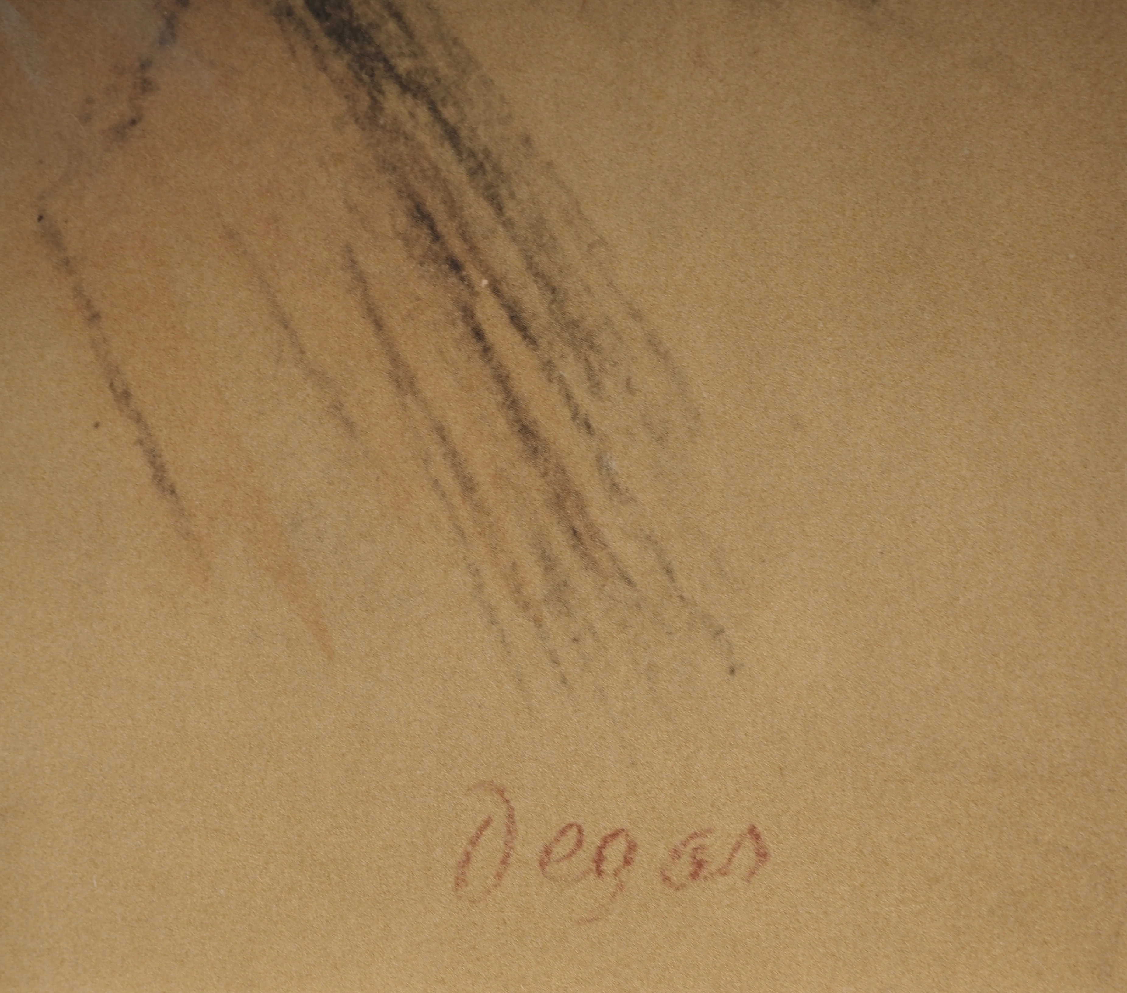 Edgar DEGAS : Danseuse rattachant son tutu, Lithographie et pochoir signée - Image 3