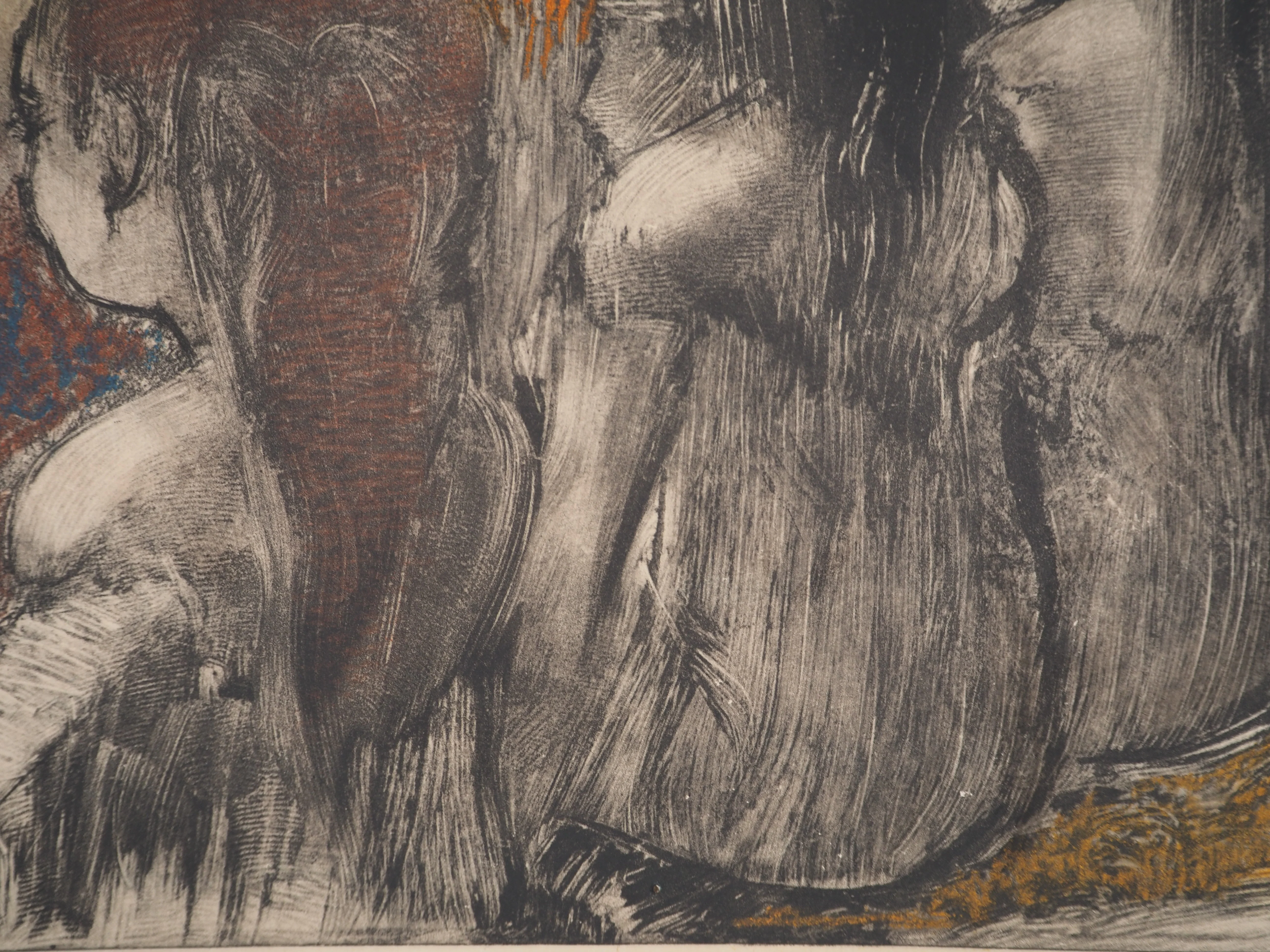 Edgar DEGAS : Jeunes filles de dos, Gravure - Image 5
