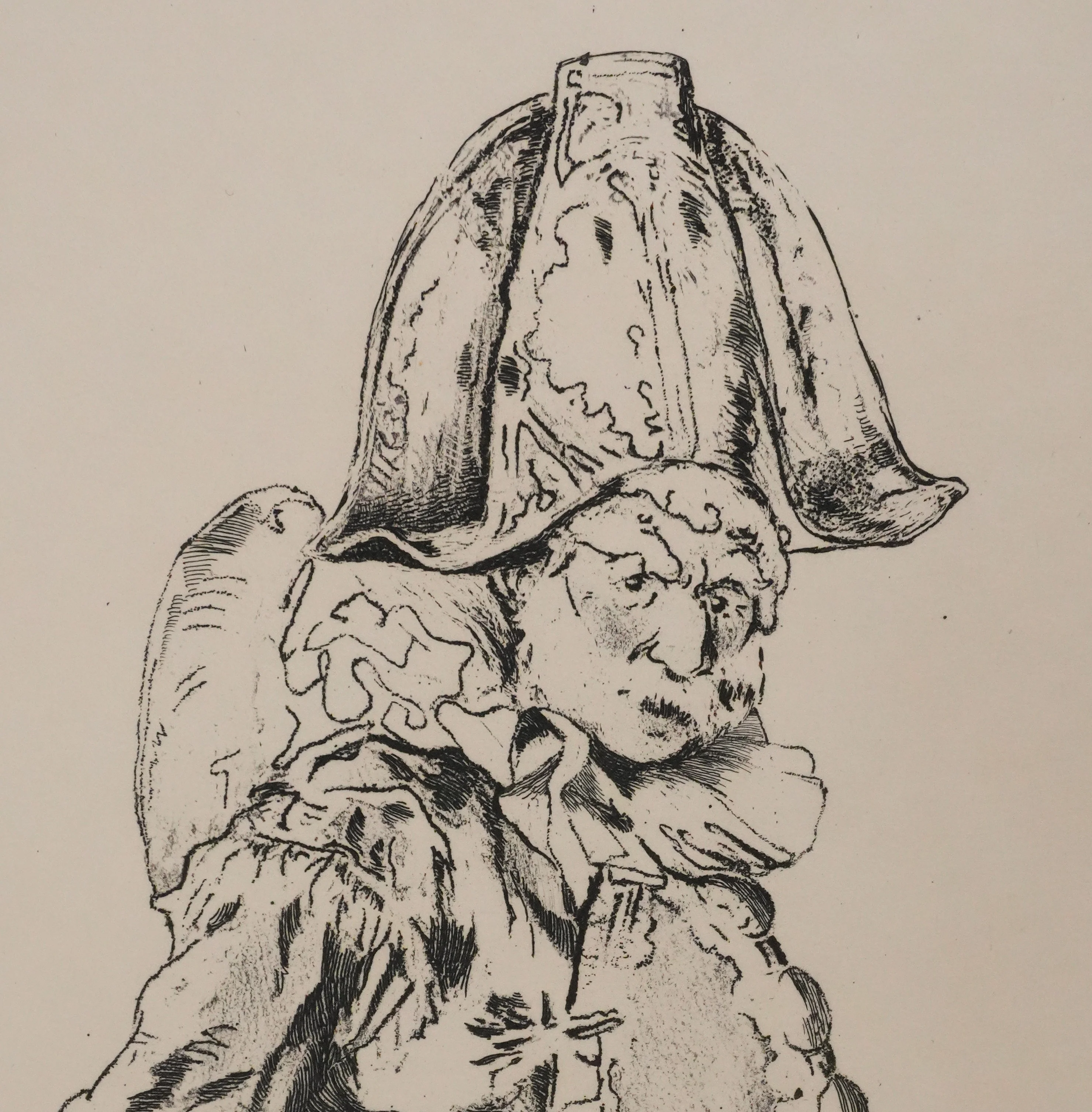Edouard MANET : Polichinelle, Gravure signée - Image 5