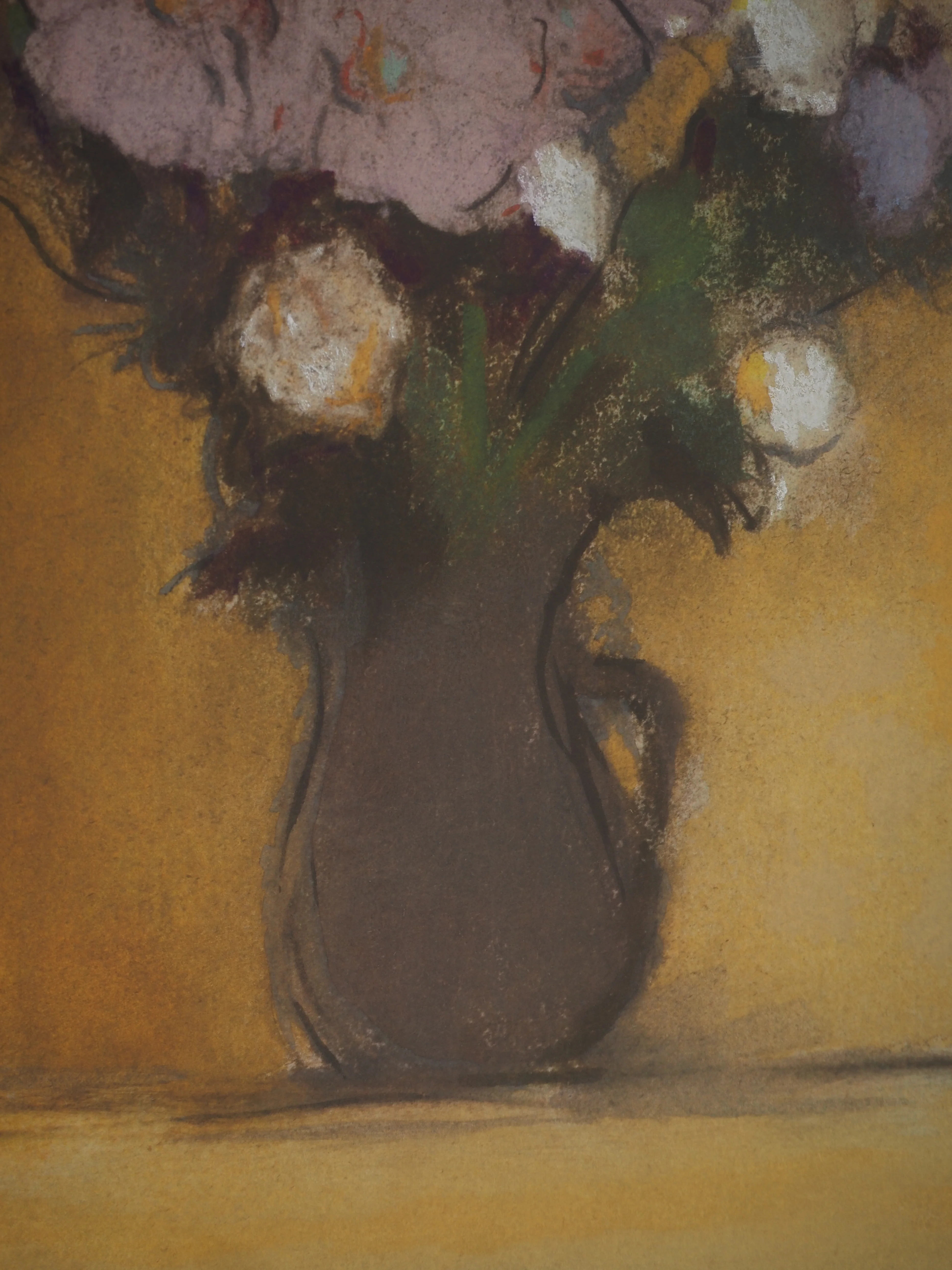 Edouard VUILLARD : Bouquet de fleurs, Lithographie et pochoir signée - Image 5