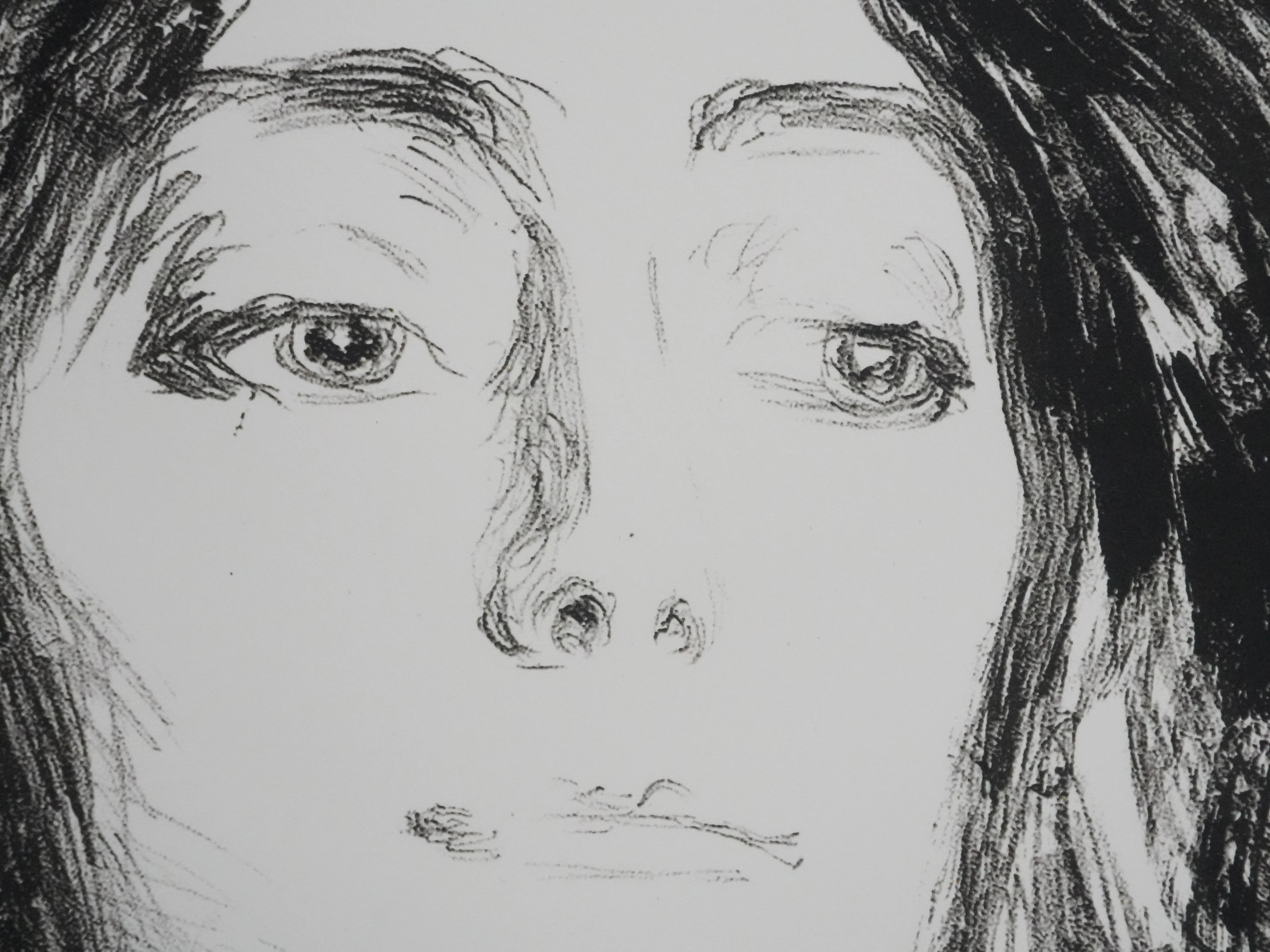 Edvard MUNCH : Broche, Eva Mudocci, Lithographie signée - Image 9