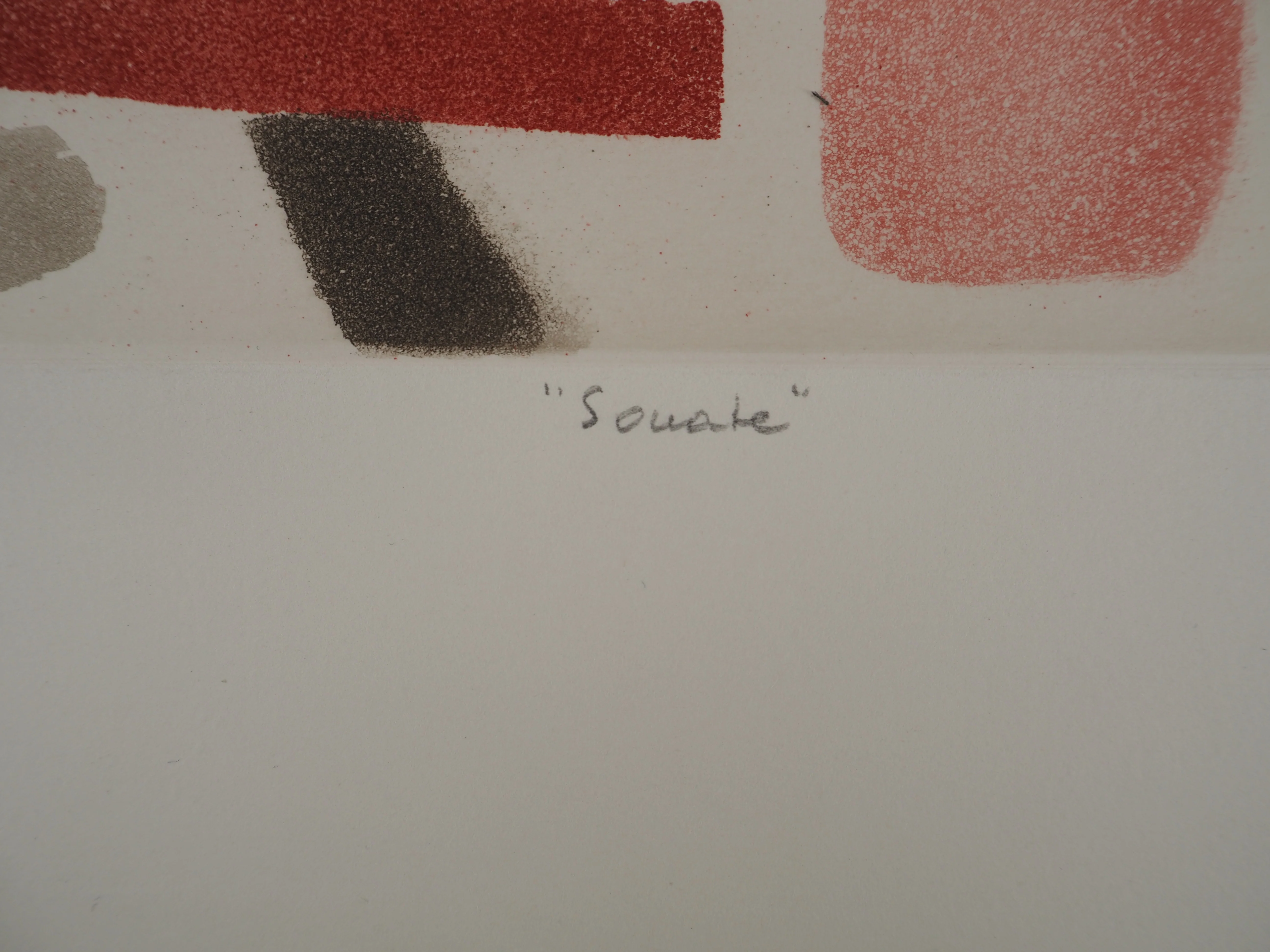 Felicia PACANOWSKA : Sonate, Gravure originale signée - Image 6