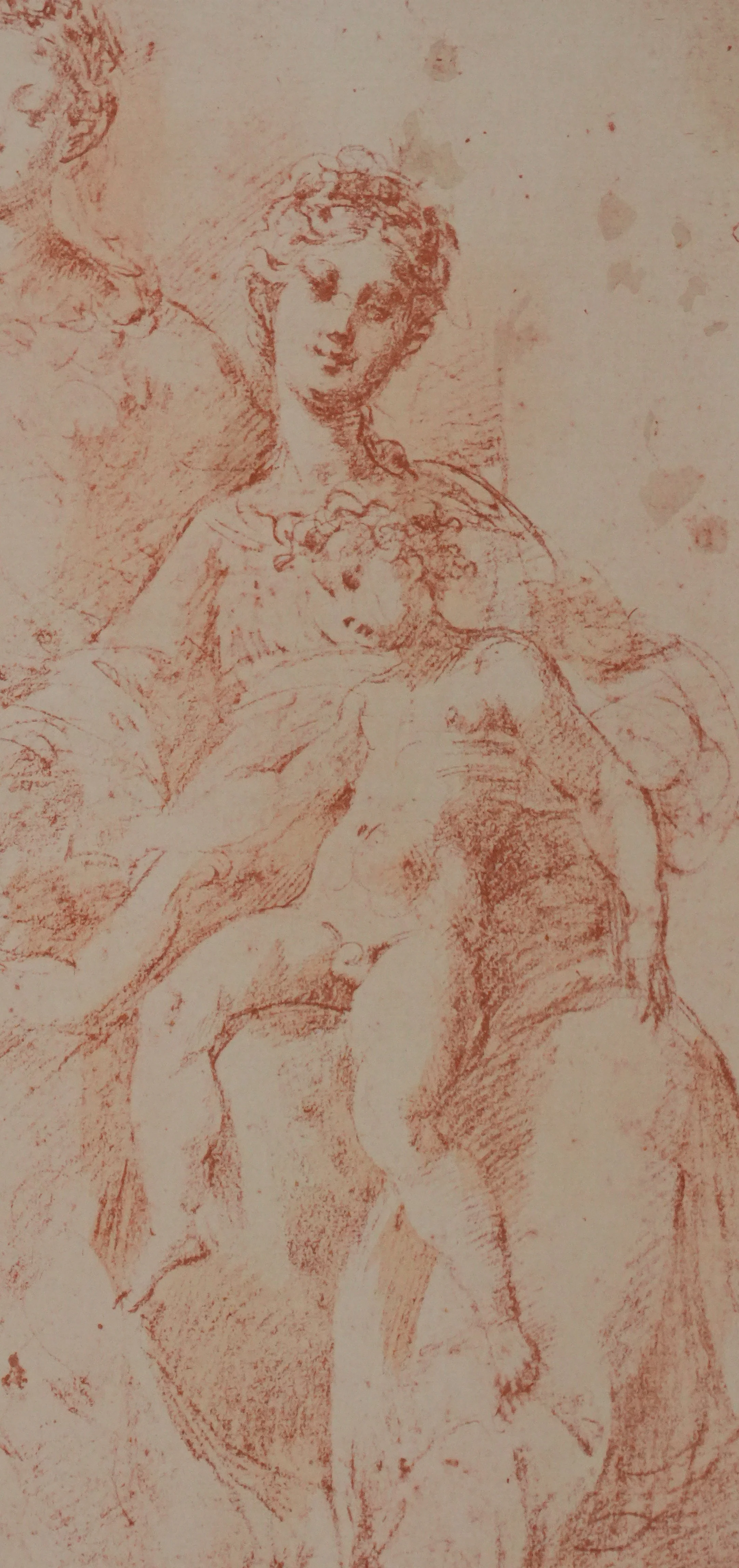 Francesco IL PARMIGIANINO : La Vierge à l'enfant, Lithographie - Image 2