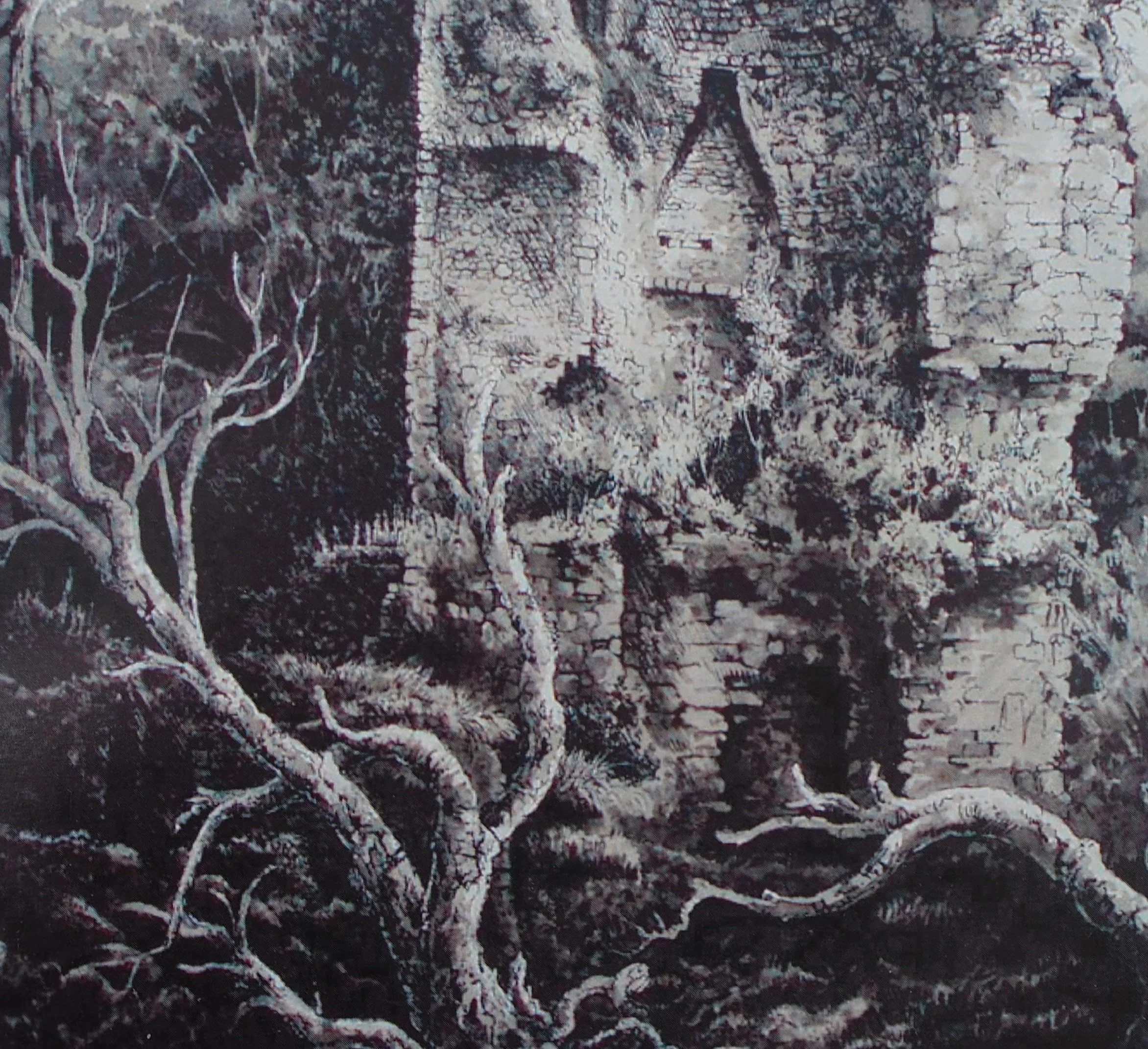 François HOUTIN : Les vestiges, Affiche originale d’époque - Image 2
