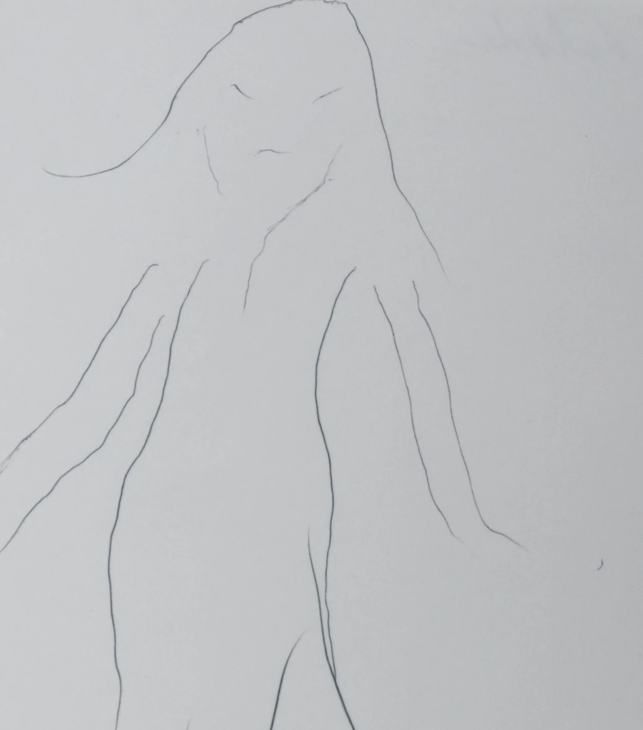François VALORBE : L'arbre humain, Autographe et dessin original signé - Image 4