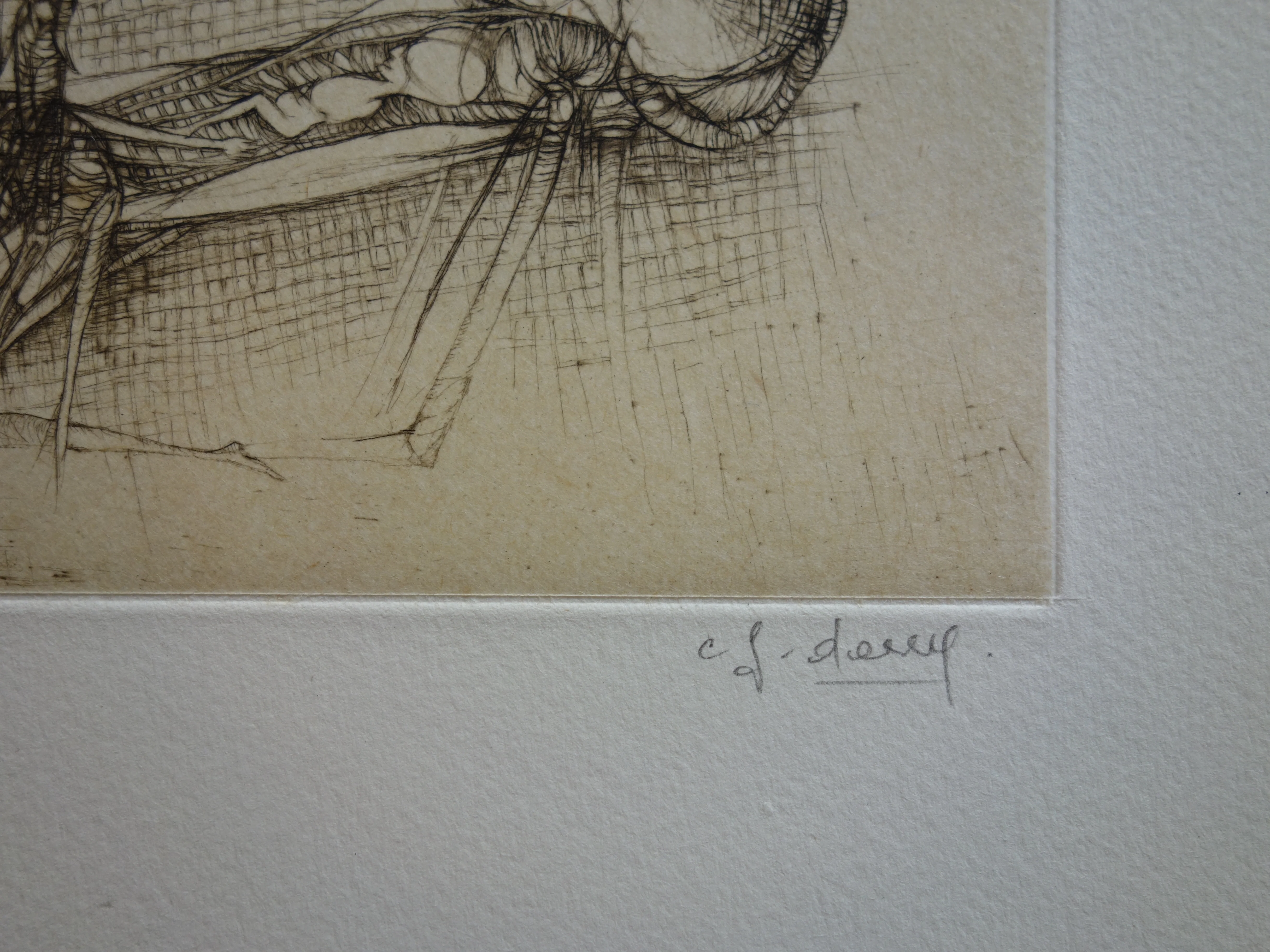 Fred DEUX : Le reliquaire lituanien, Gravure originale signée - Image 7