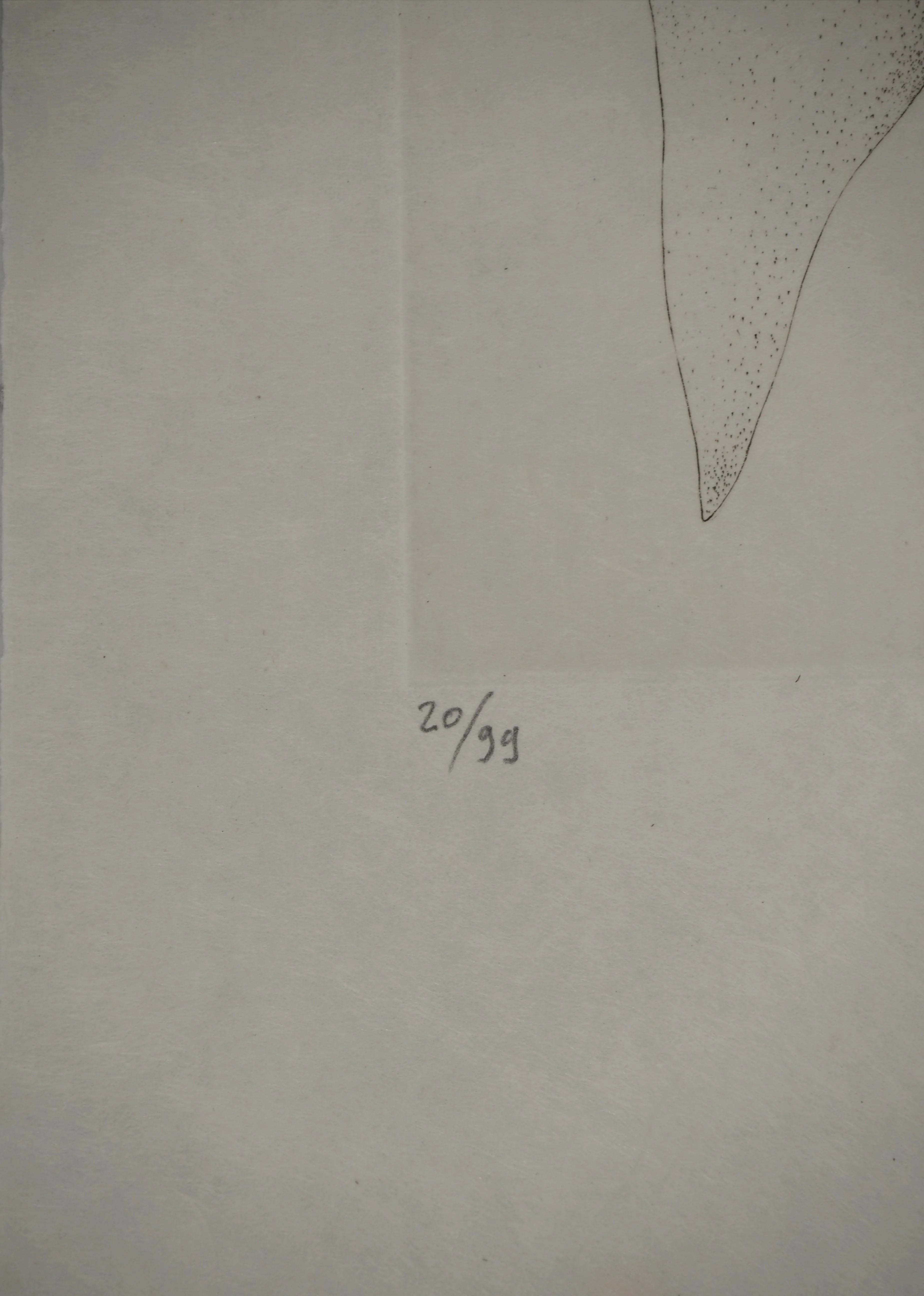 Fred DEUX : Relatif, Gravure originale signée - Image 3