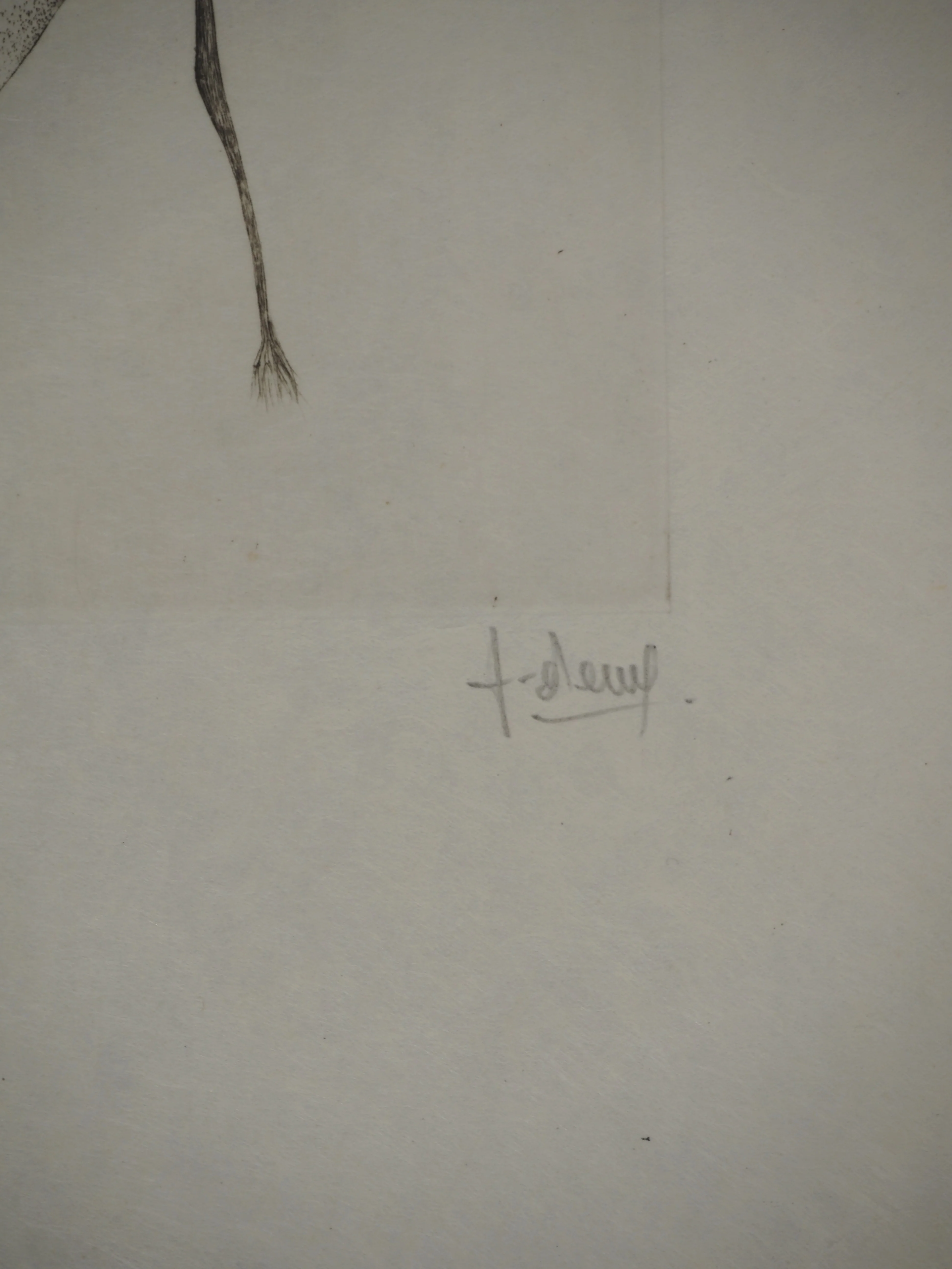 Fred DEUX : Relatif, Gravure originale signée - Image 4