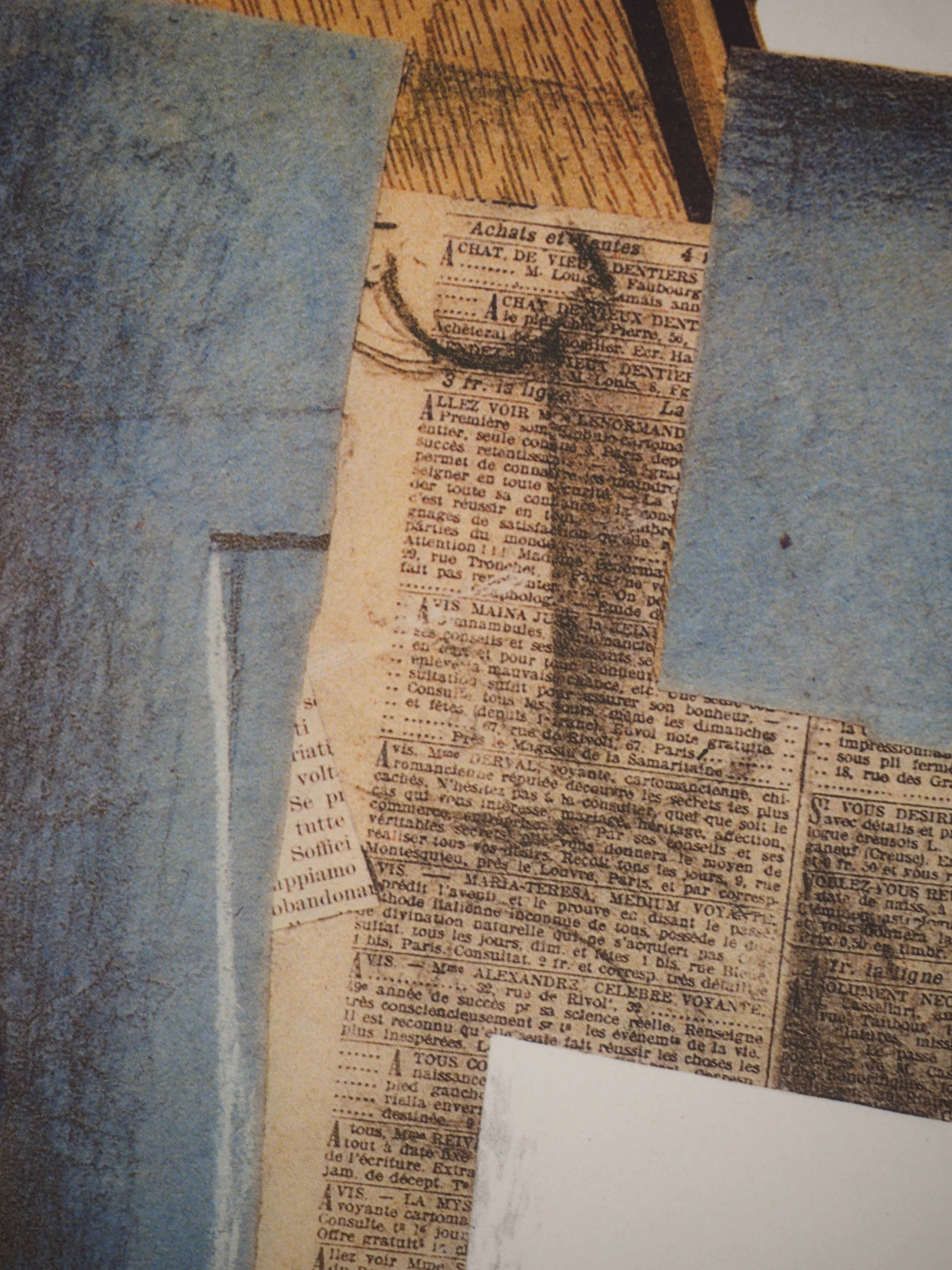 Georges BRAQUE : Collage au violon, Phototypie - Image 5