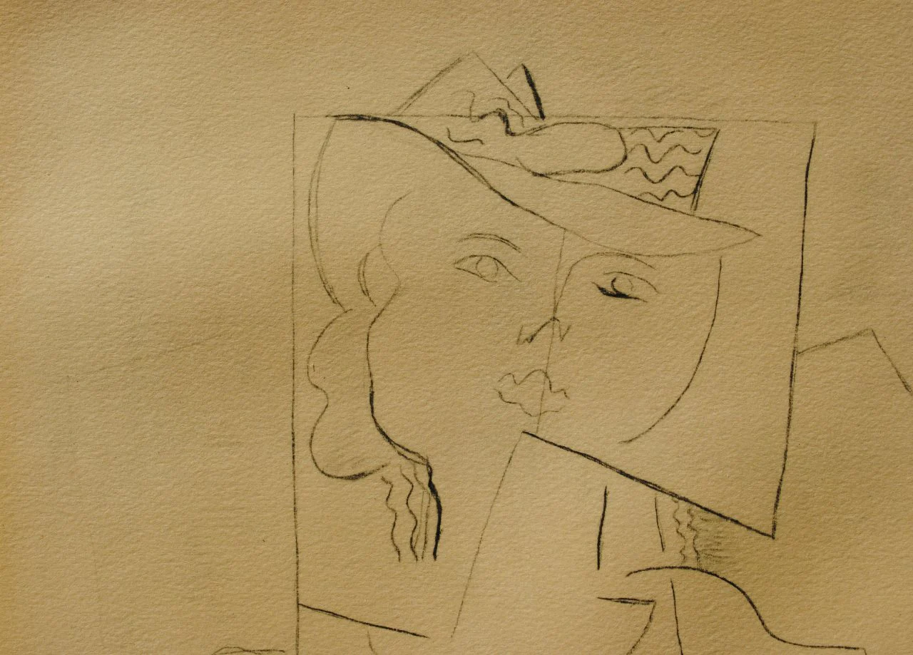 Georges BRAQUE : Couple moderne, Héliogravure, 1950 - Image 3